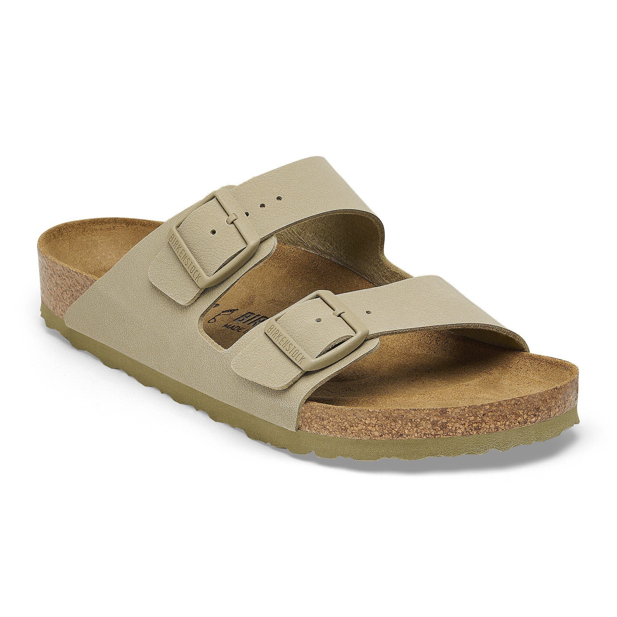 Birkenstock Arizona BirkoFlor (Regular) Faded Khaki - Frontrunner Colombo