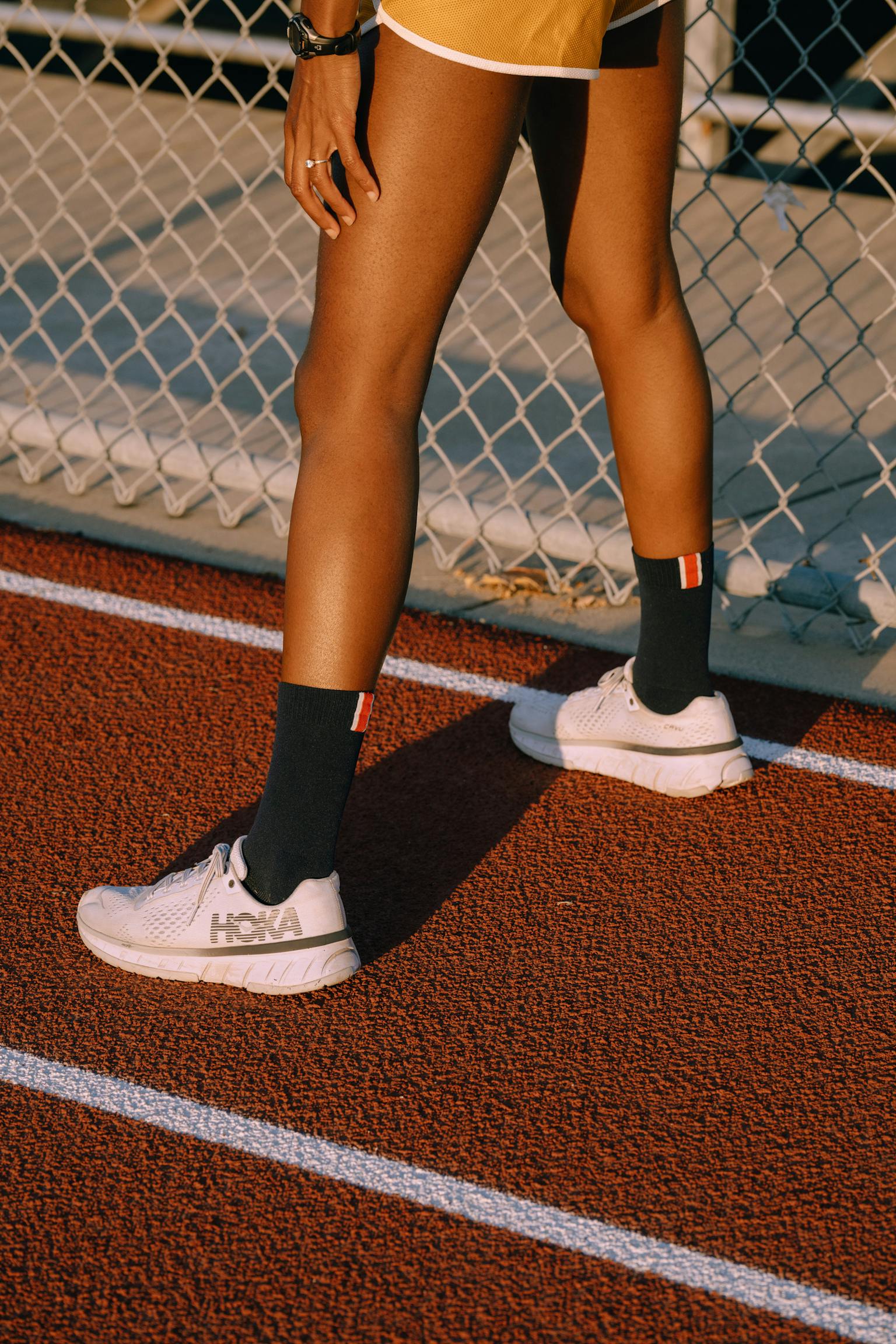 Tracksmith Speed Crew Sock - Frontrunner Colombo