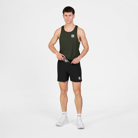Saysky Flow Shorts 5" Mens Black - Frontrunner Colombo