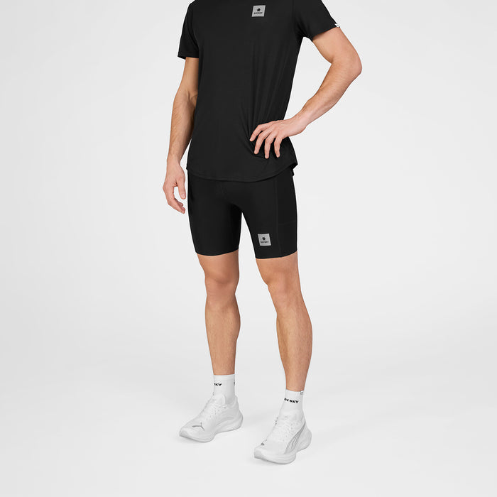 Saysky Flow+ Race Short Tights 7" Mens Black - Frontrunner Colombo