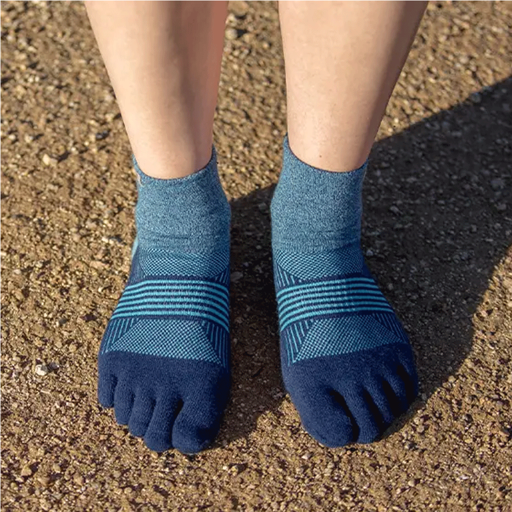 Injinji Performance Trail Womens Specific Midweight Mini-Crew - Frontrunner Colombo