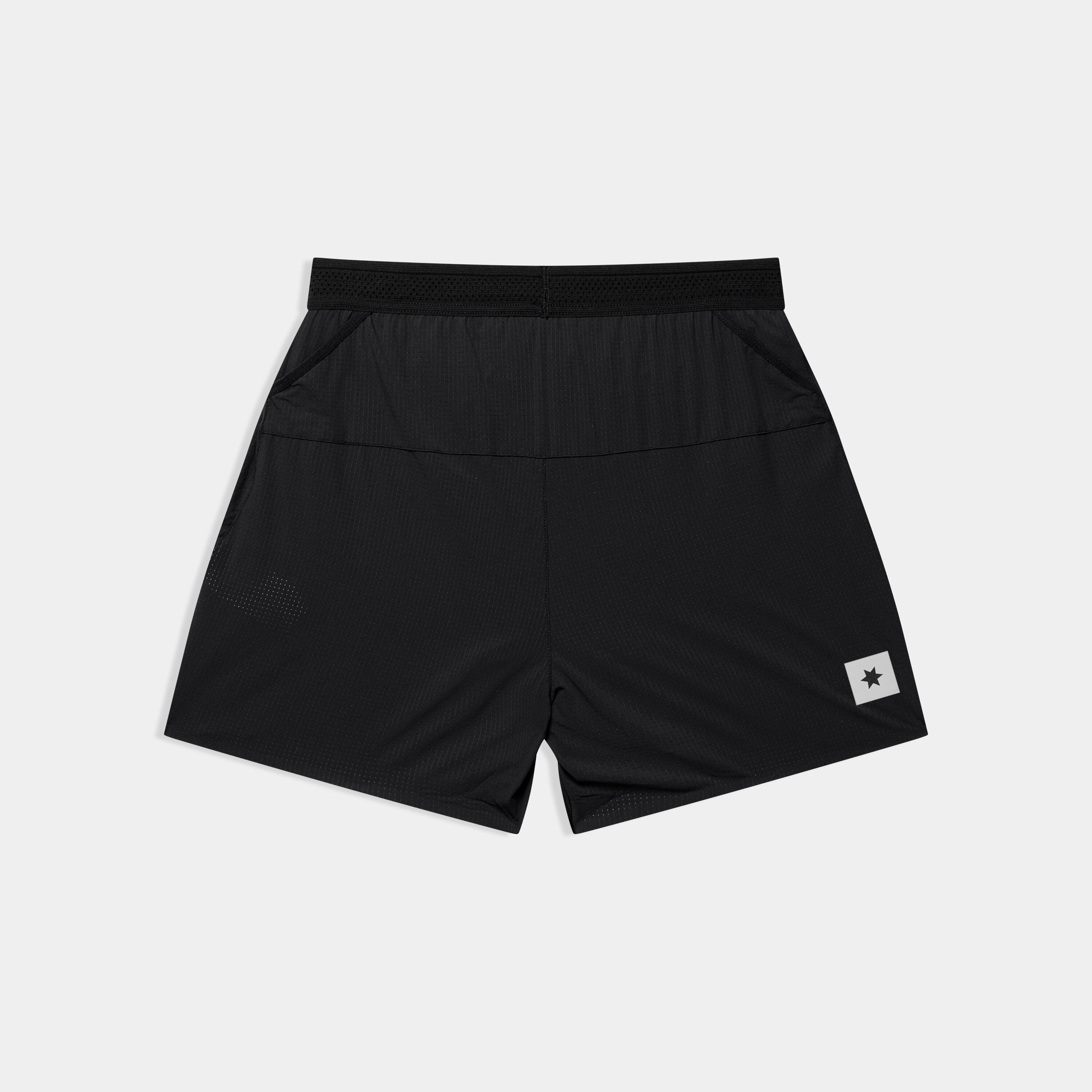 Saysky Flow Shorts 5" Mens Black - Frontrunner Colombo