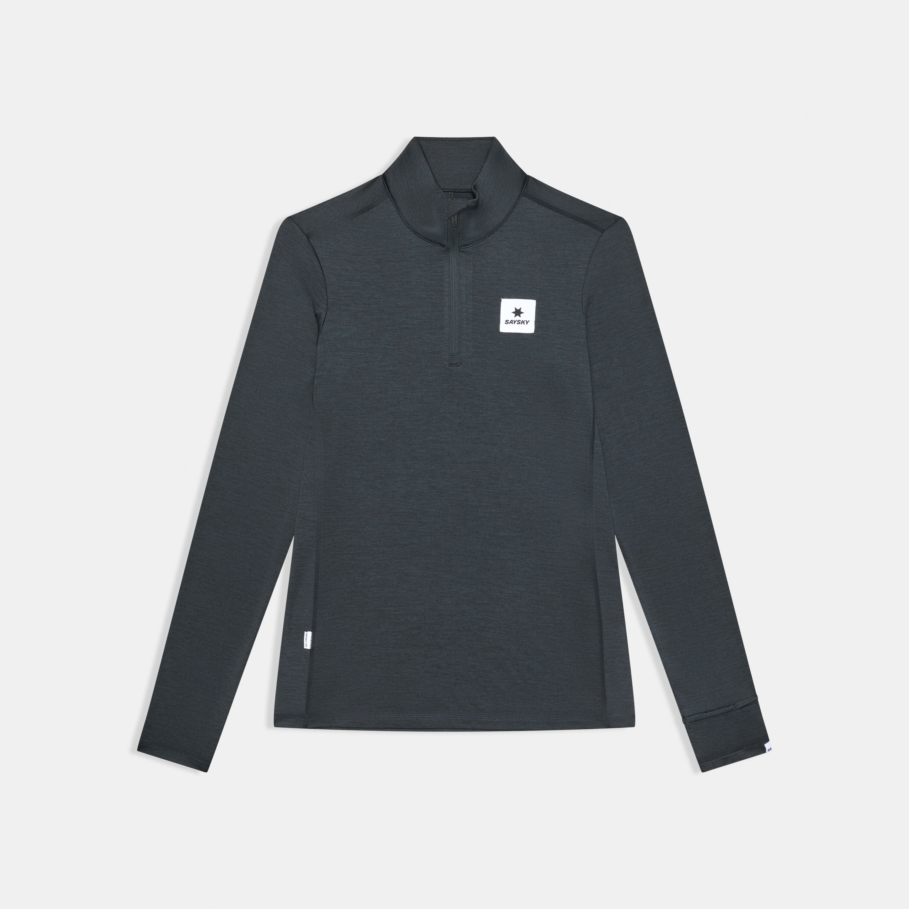 Saysky Tiger Pace 1/2 Zip Long Sleeve Womens Black - Frontrunner Colombo