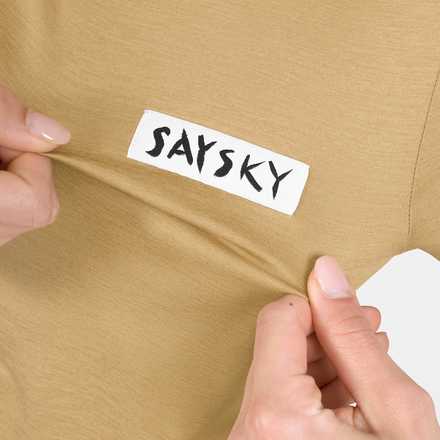 Saysky Tiger Pace T-Shirt Womens Beige - Frontrunner Colombo