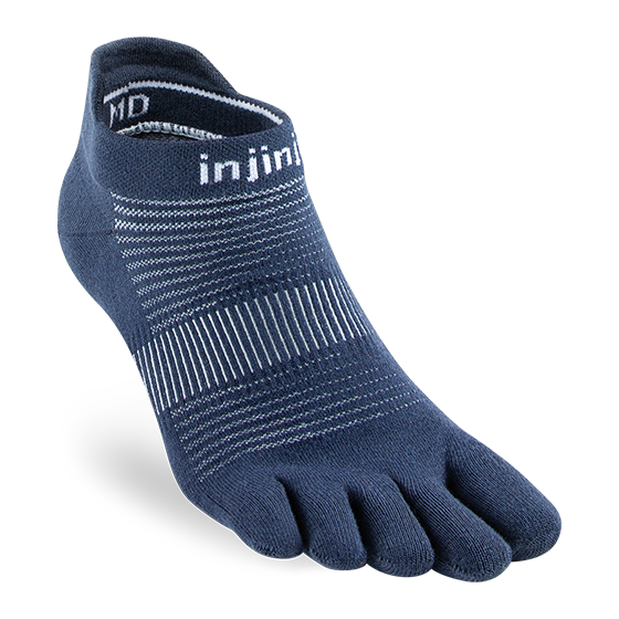 Injinji Performance Run Lightweight No Show Navy - Frontrunner Colombo