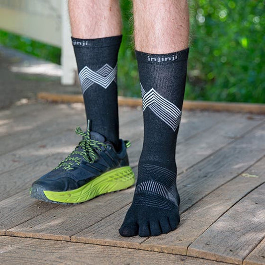 Injinji Run Lightweight Crew - Black - Frontrunner Colombo