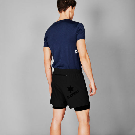 Saysky 2 in 1 Pace Short 5inch Mens - Frontrunner Colombo