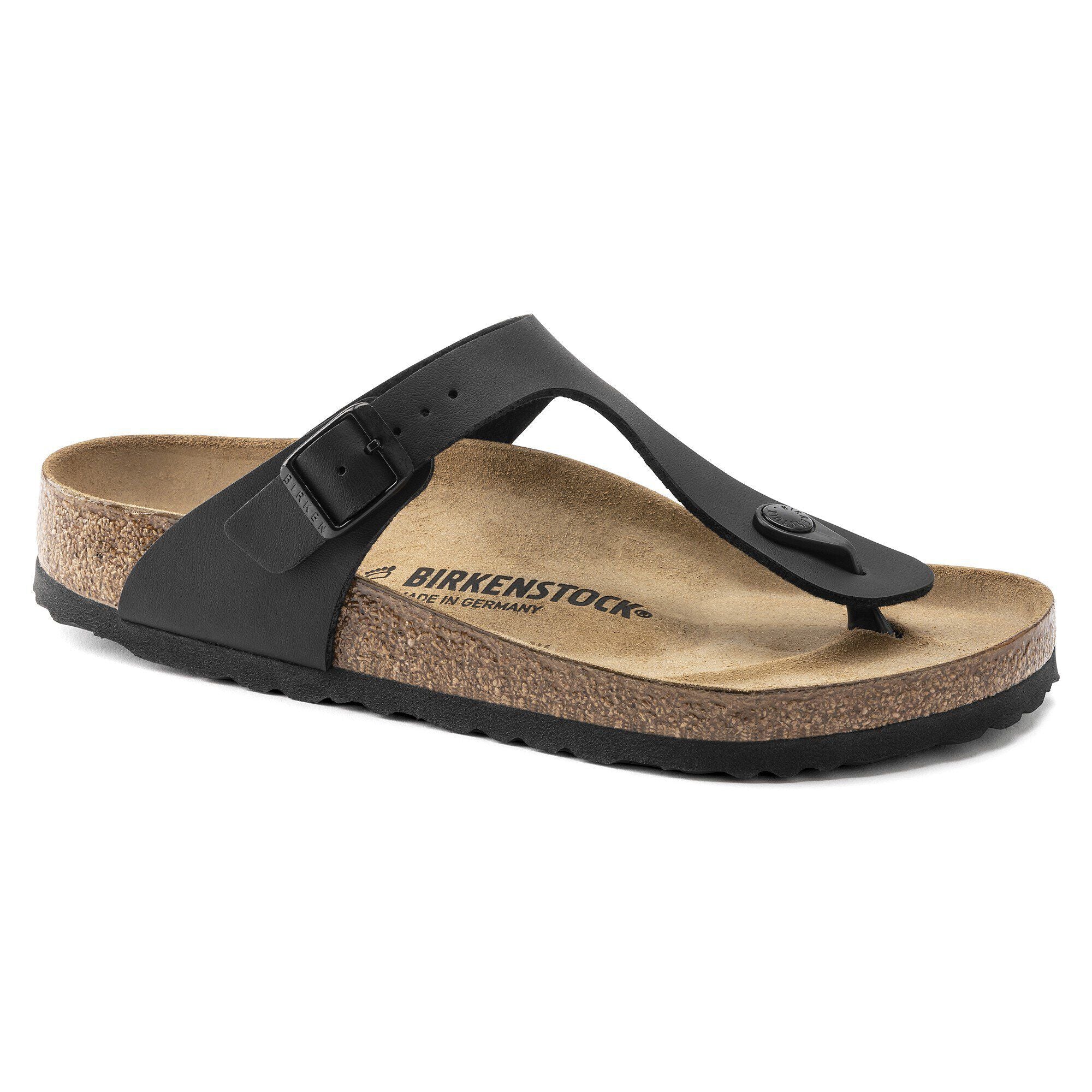 Birkenstock Gizeh Birko-Flor (Regular) Black - Frontrunner Colombo