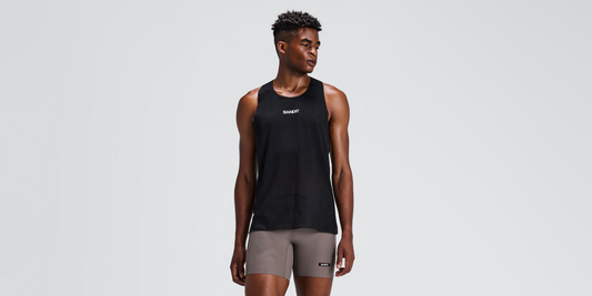 Bandit Men's Shredder Race Singlet / Black - Frontrunner Colombo