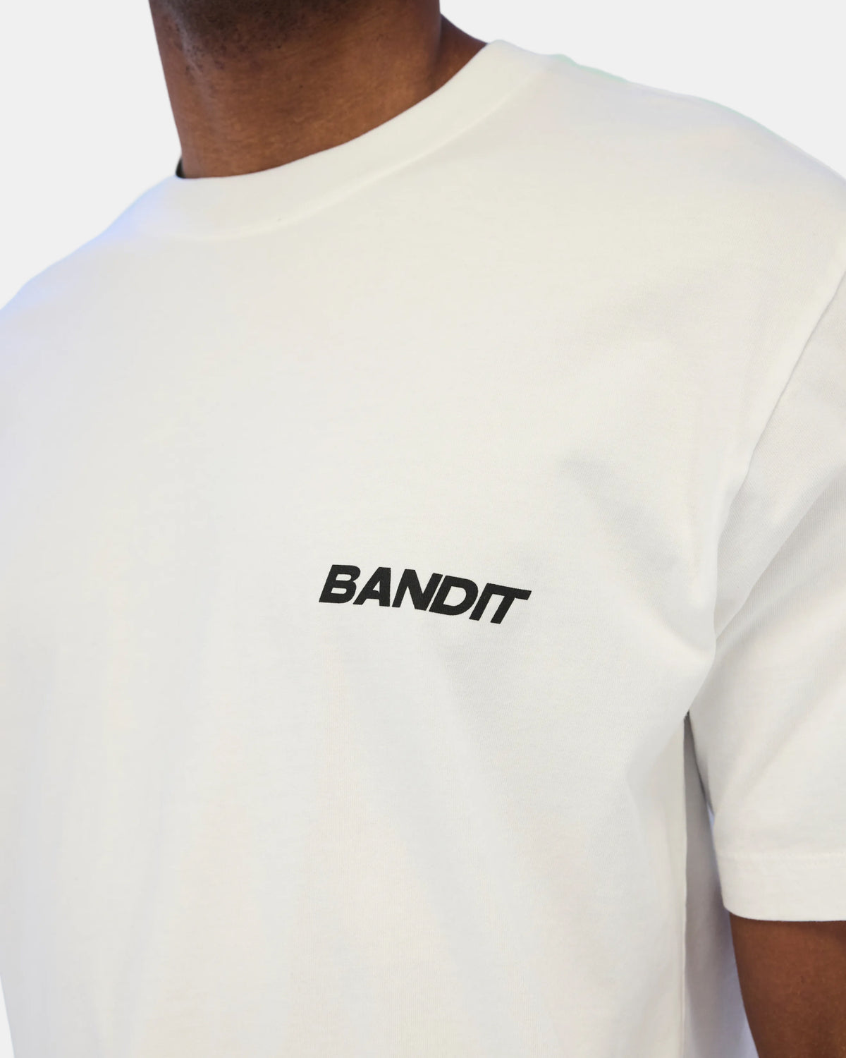Bandit Classic Cotton Tee - White - Frontrunner Colombo