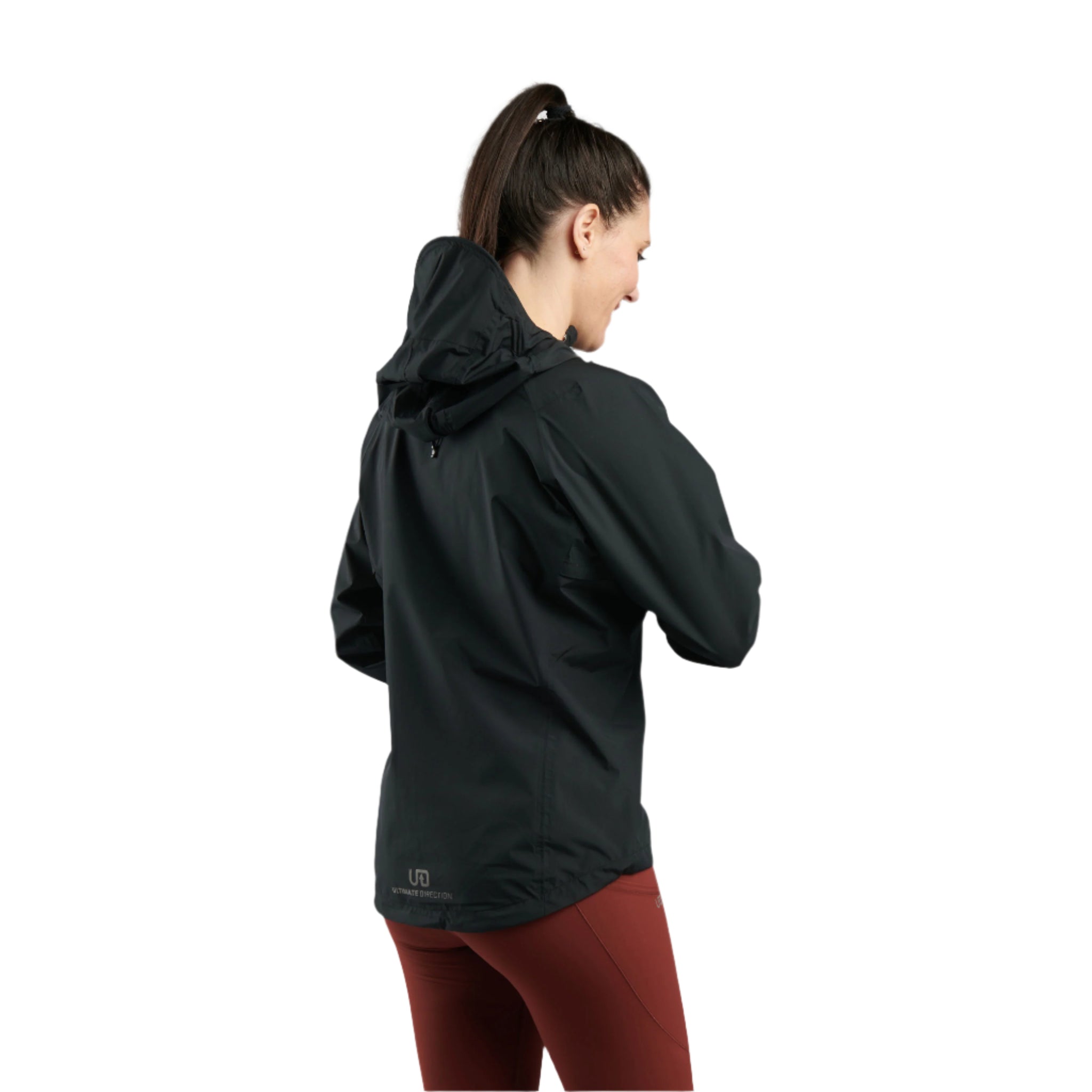 Ultimate Direction Deluge Jacket Womens Onyx - Frontrunner Colombo