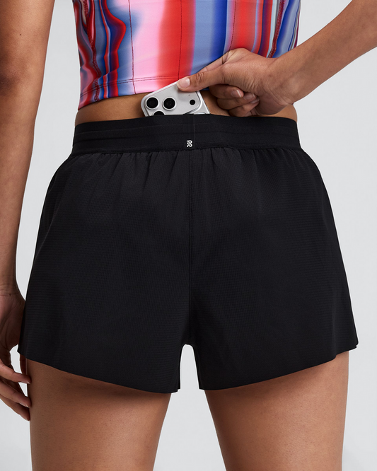 Bandit Women's RipSpeed 3" Split Shorts / Black - Frontrunner Colombo