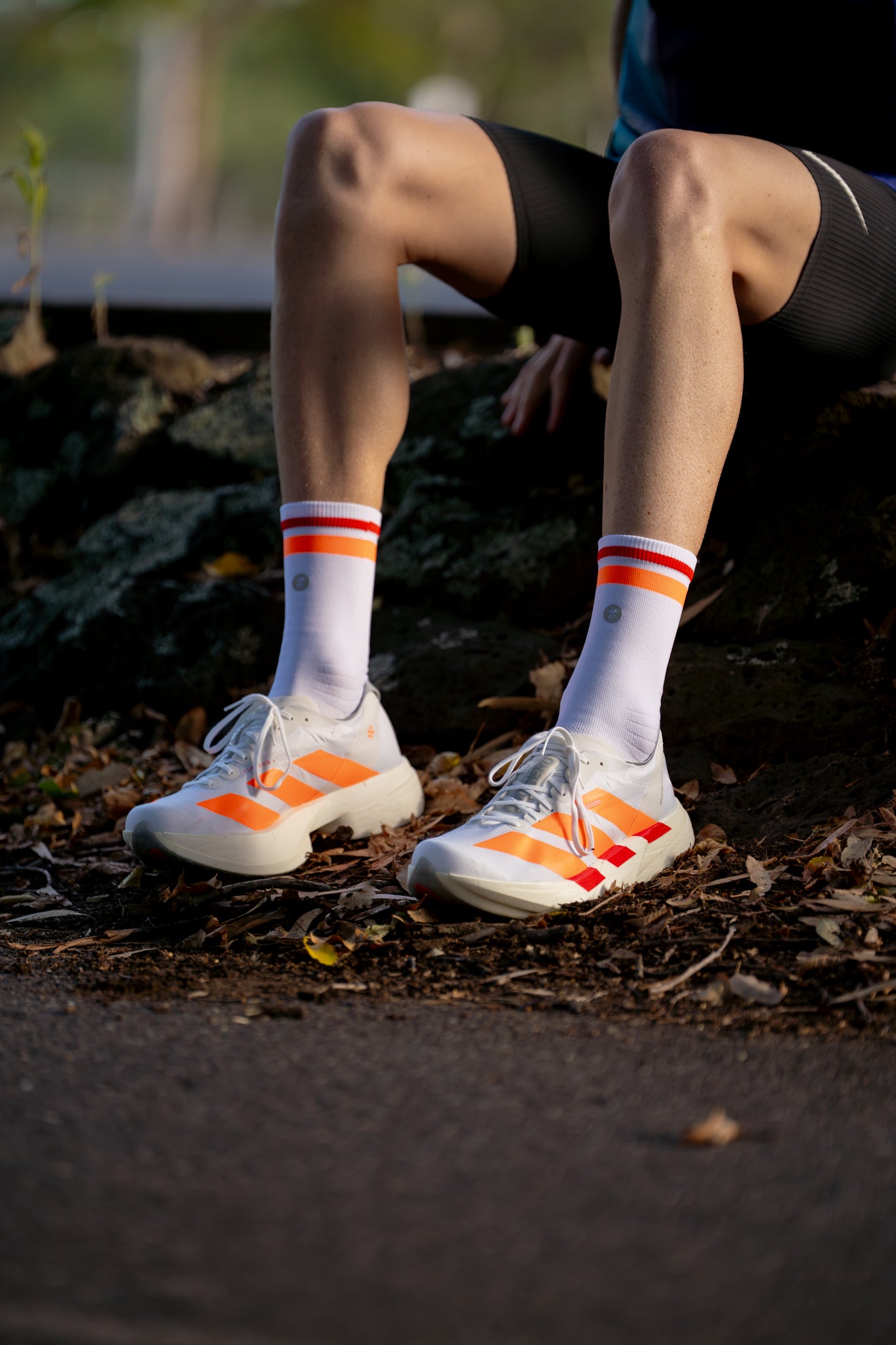 Shyu Racing Crew - White/Tangerine/Red - Frontrunner Colombo