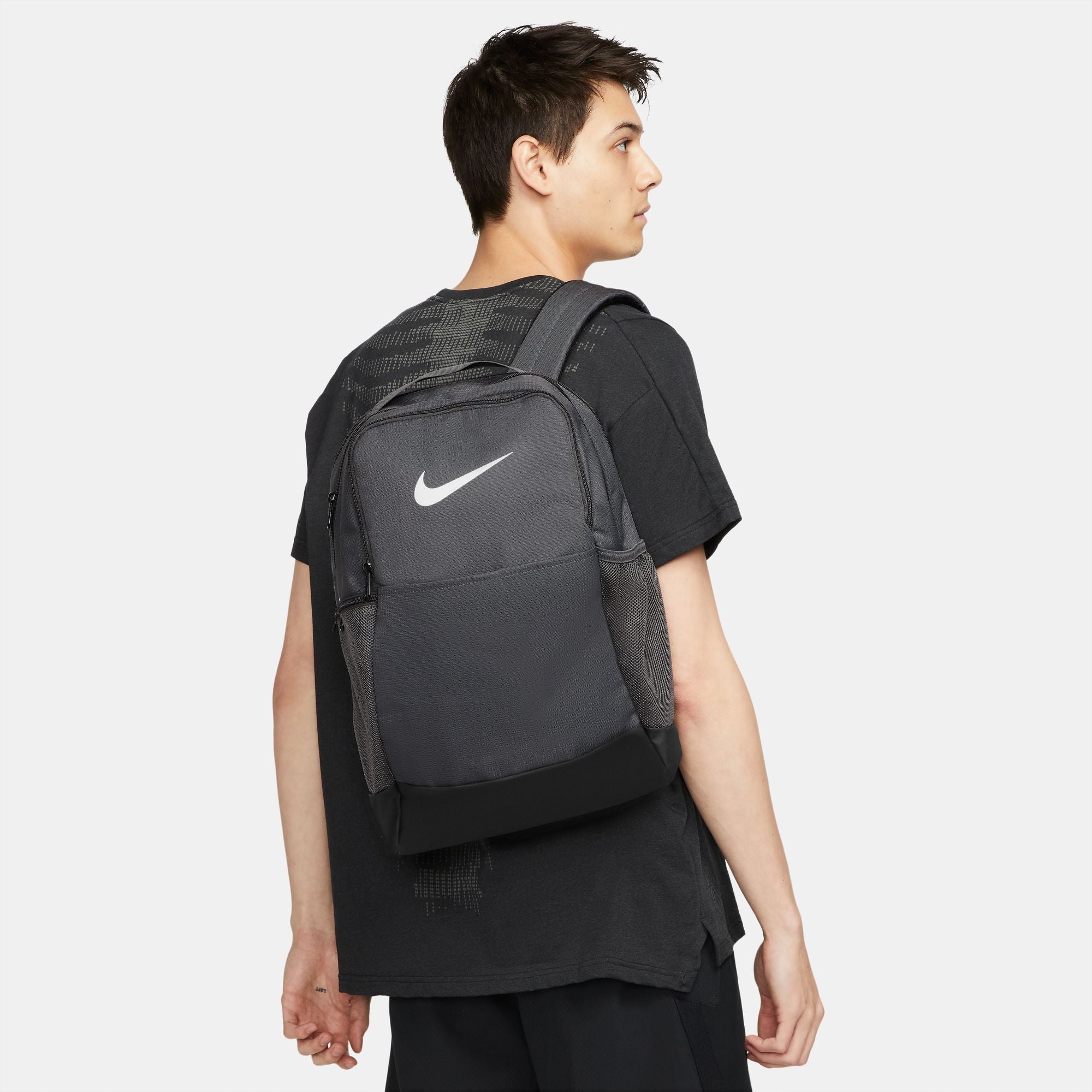 Nike Brasilia Backpack (Unisex) 24L Grey - Frontrunner Colombo