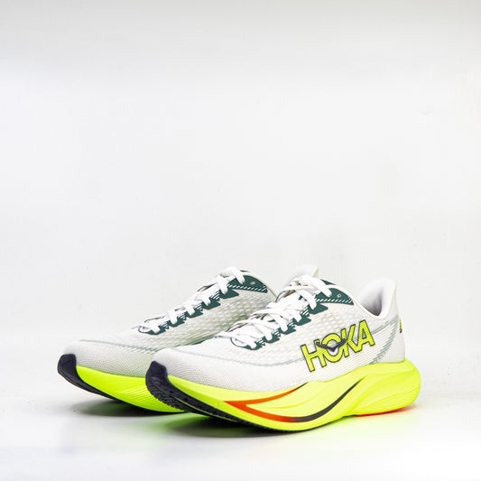 Hoka Mach 7 (D Standard) Mens Frost/Neon Yuzu - Frontrunner Colombo