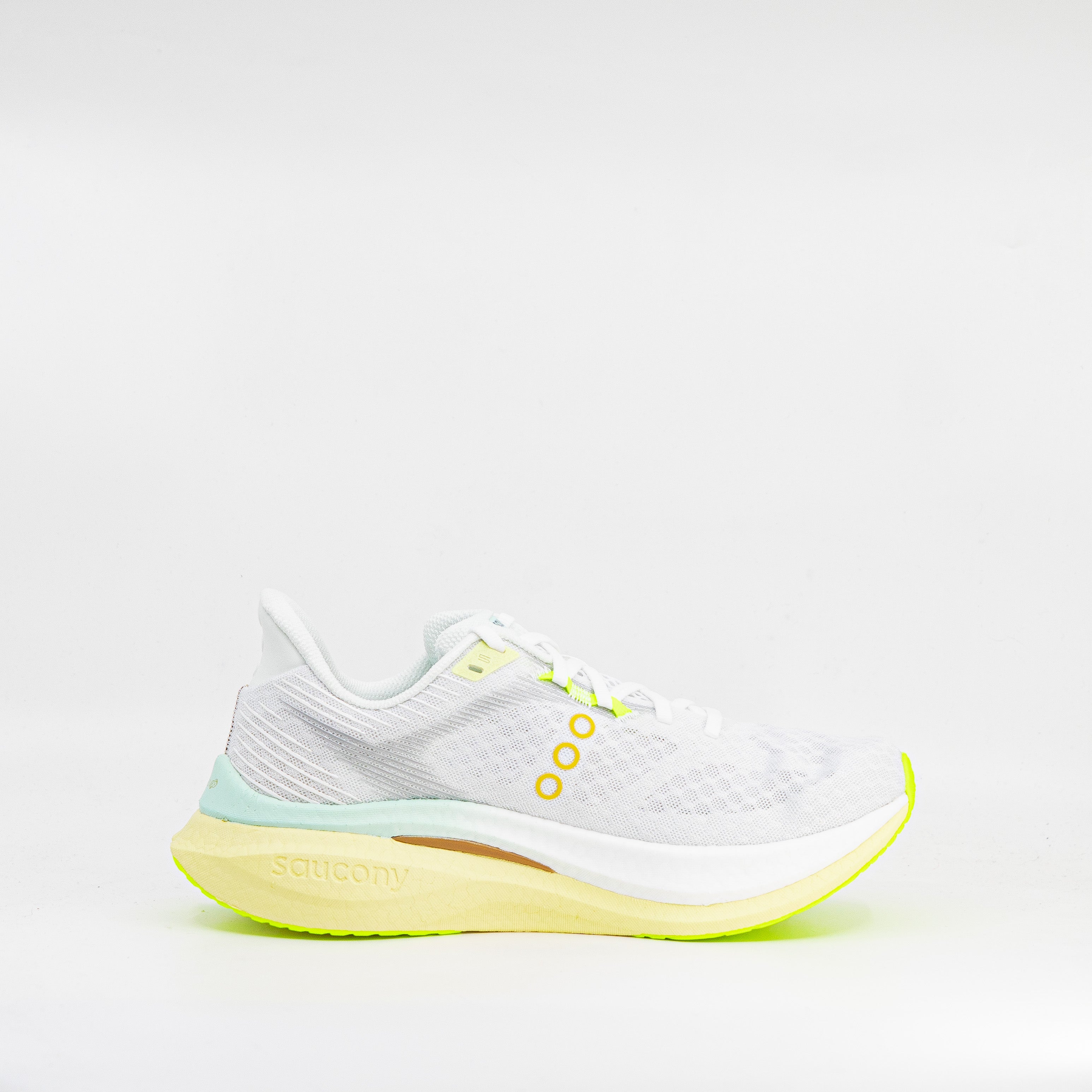 Saucony Endorphin Speed 5 (B Standard) Womens White/Tender - Frontrunner Colombo