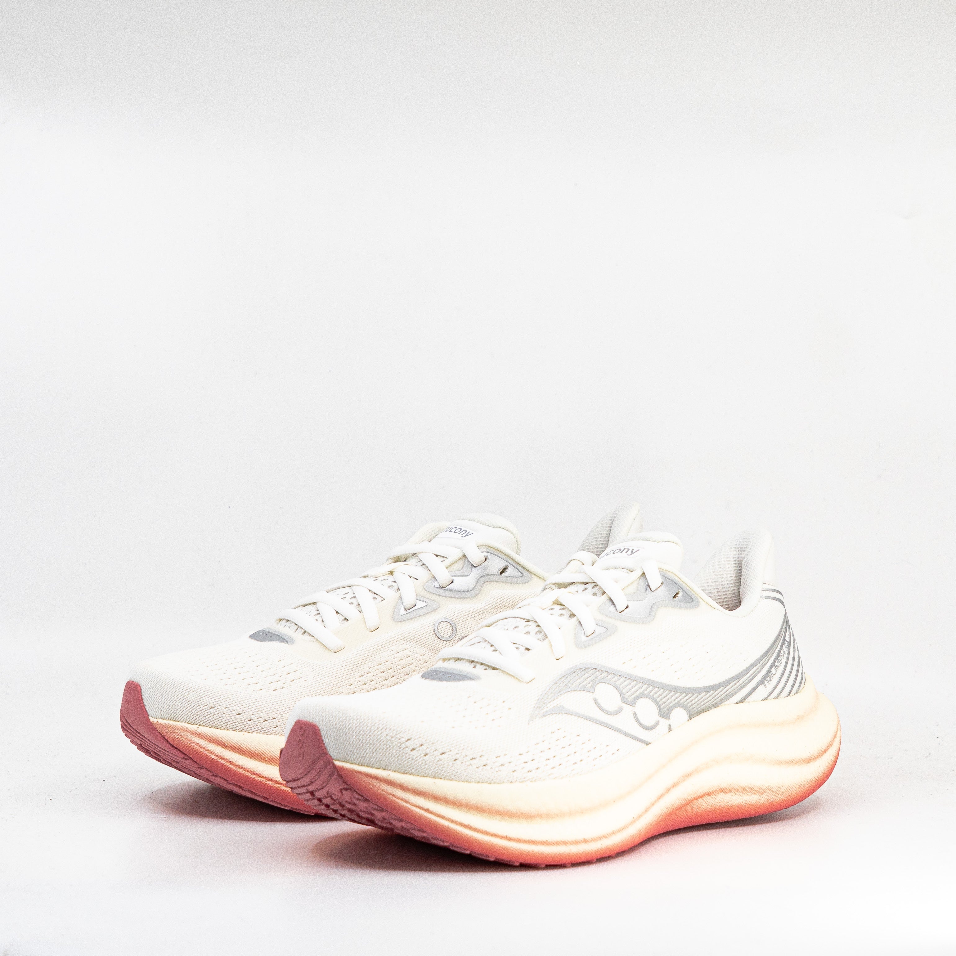 Saucony Triumph 23 (B Standard) Womens Ivory/Mauve - Frontrunner Colombo