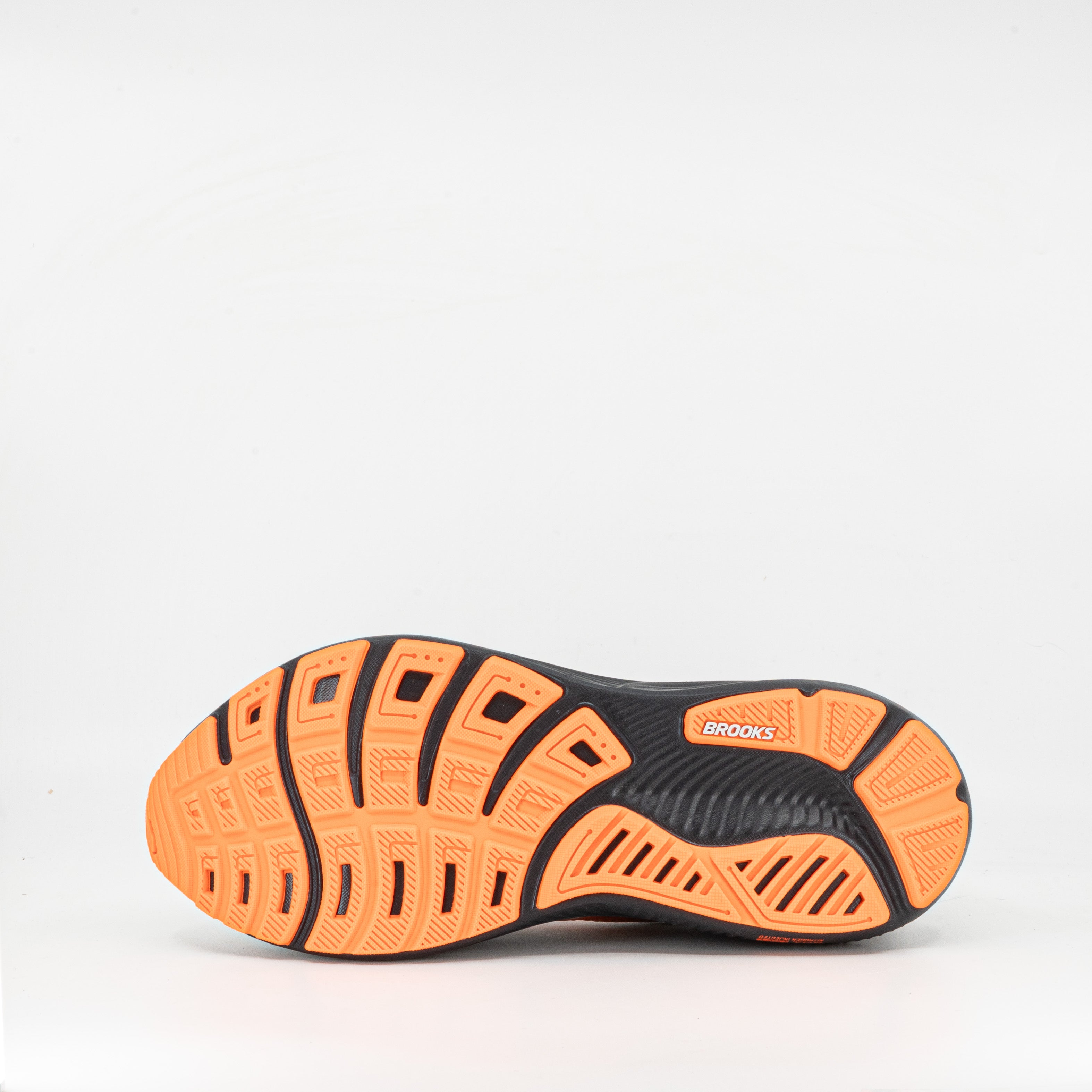 Brooks Ghost 17 (2E Wide) Mens Oyster Mushroom/Orange/Ebony - Frontrunner Colombo