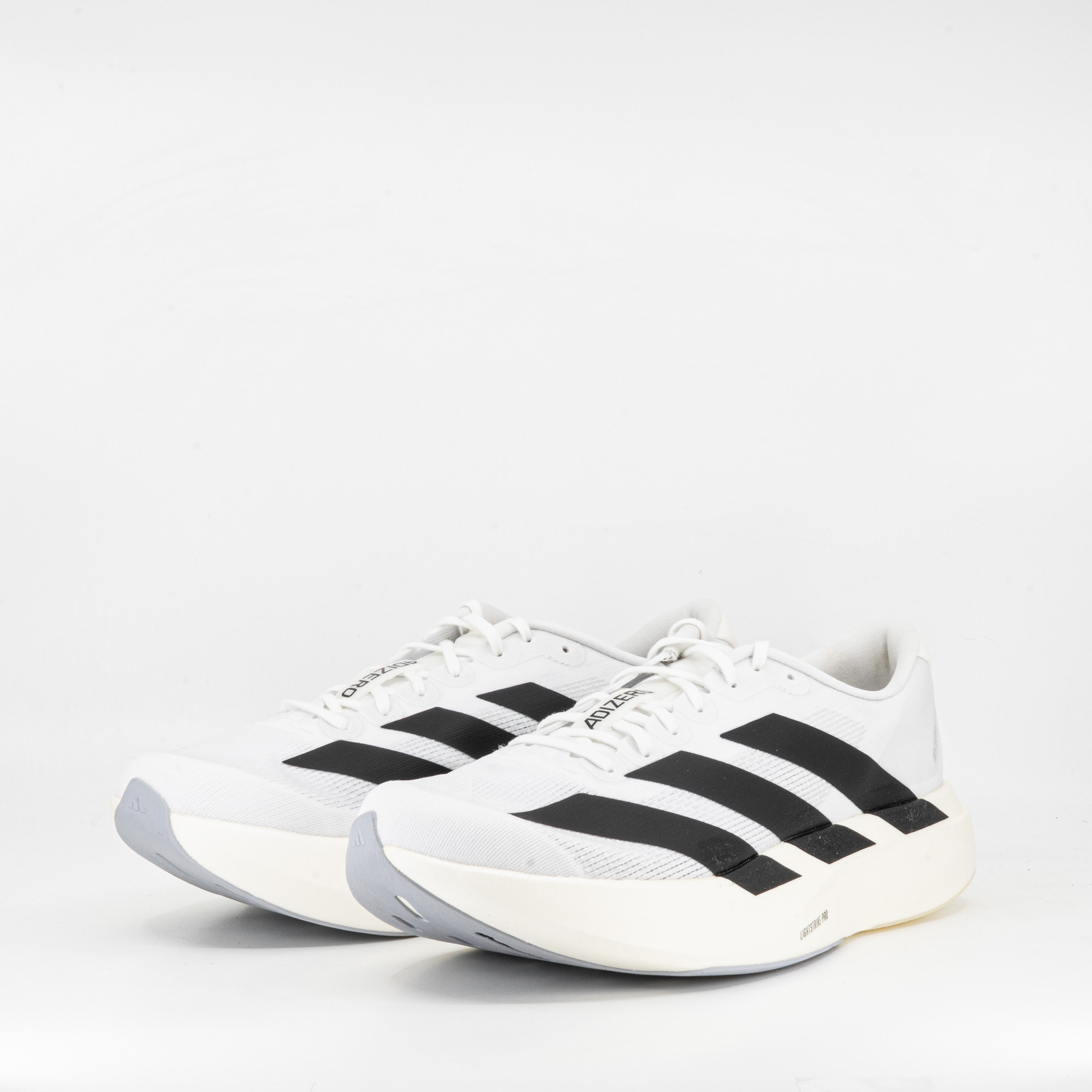 Adidas Adizero Evo SL (D Standard) Mens White/Black - Frontrunner Colombo