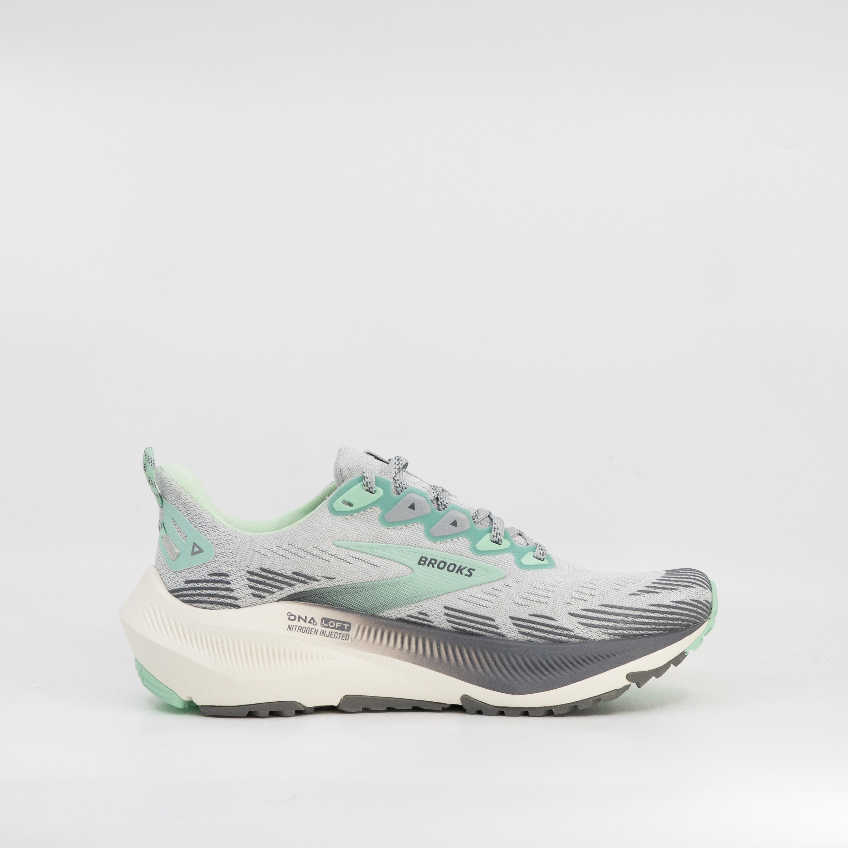 Brooks Ghost Trail (B Standard) Womens Harbor Mist/Poppy/Yucca - Frontrunner Colombo