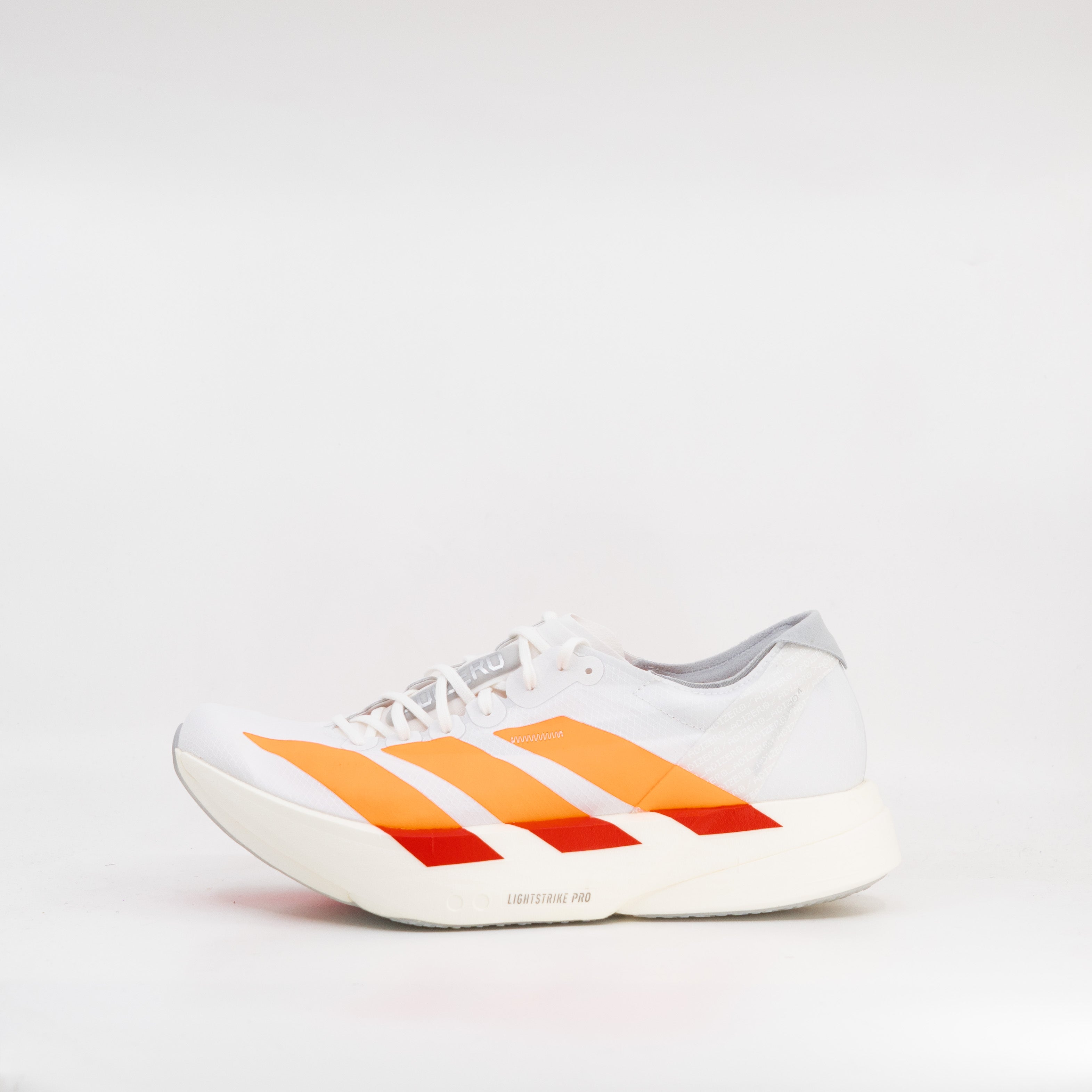 Adidas Adizero Adios Pro 4 (D Standard) Mens Cloud White/Lucid Orange/Lucid Red - Frontrunner Colombo