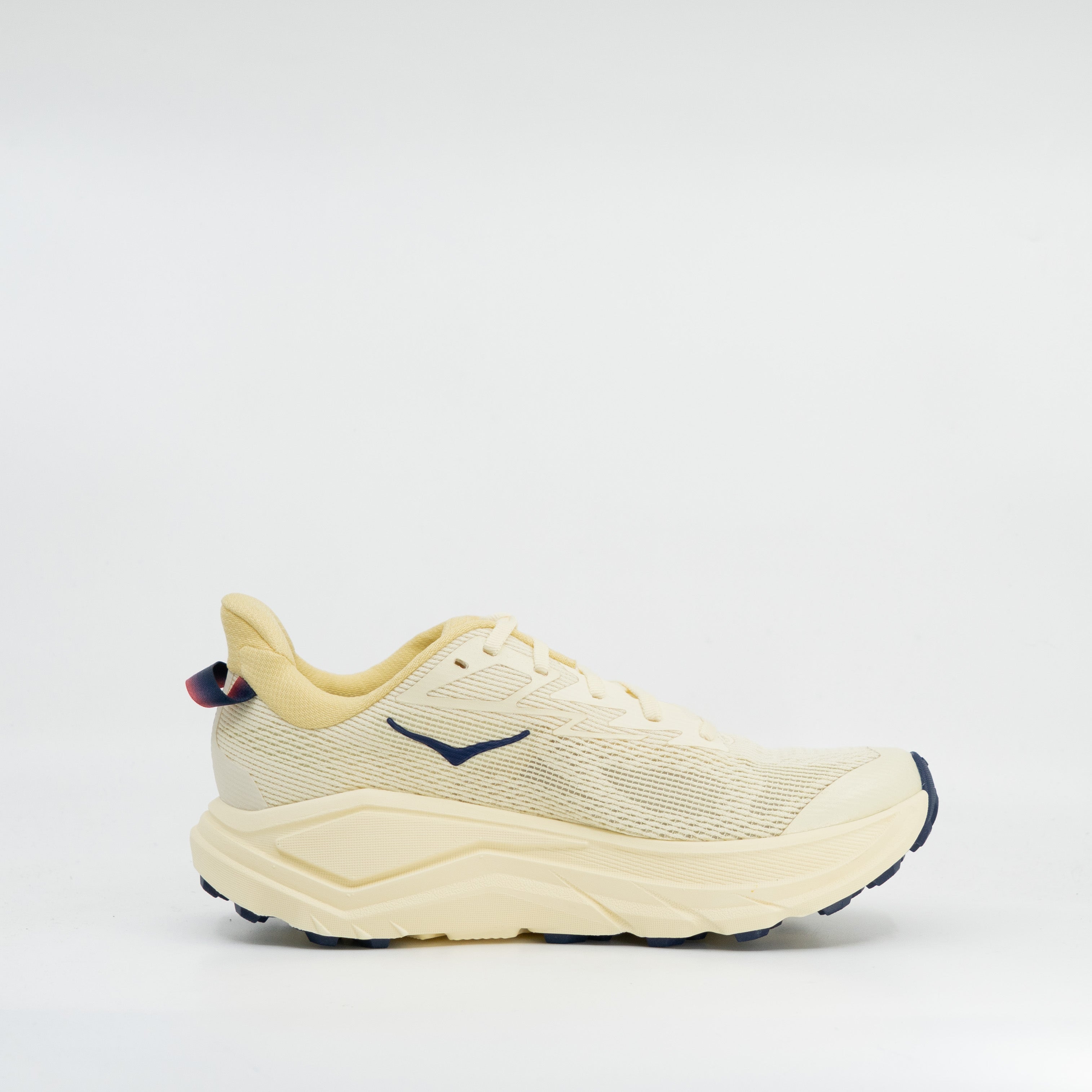 Hoka Challenger 8 (B Standard) Womens - Vintage Yellow/Midnight Blue - Frontrunner Colombo