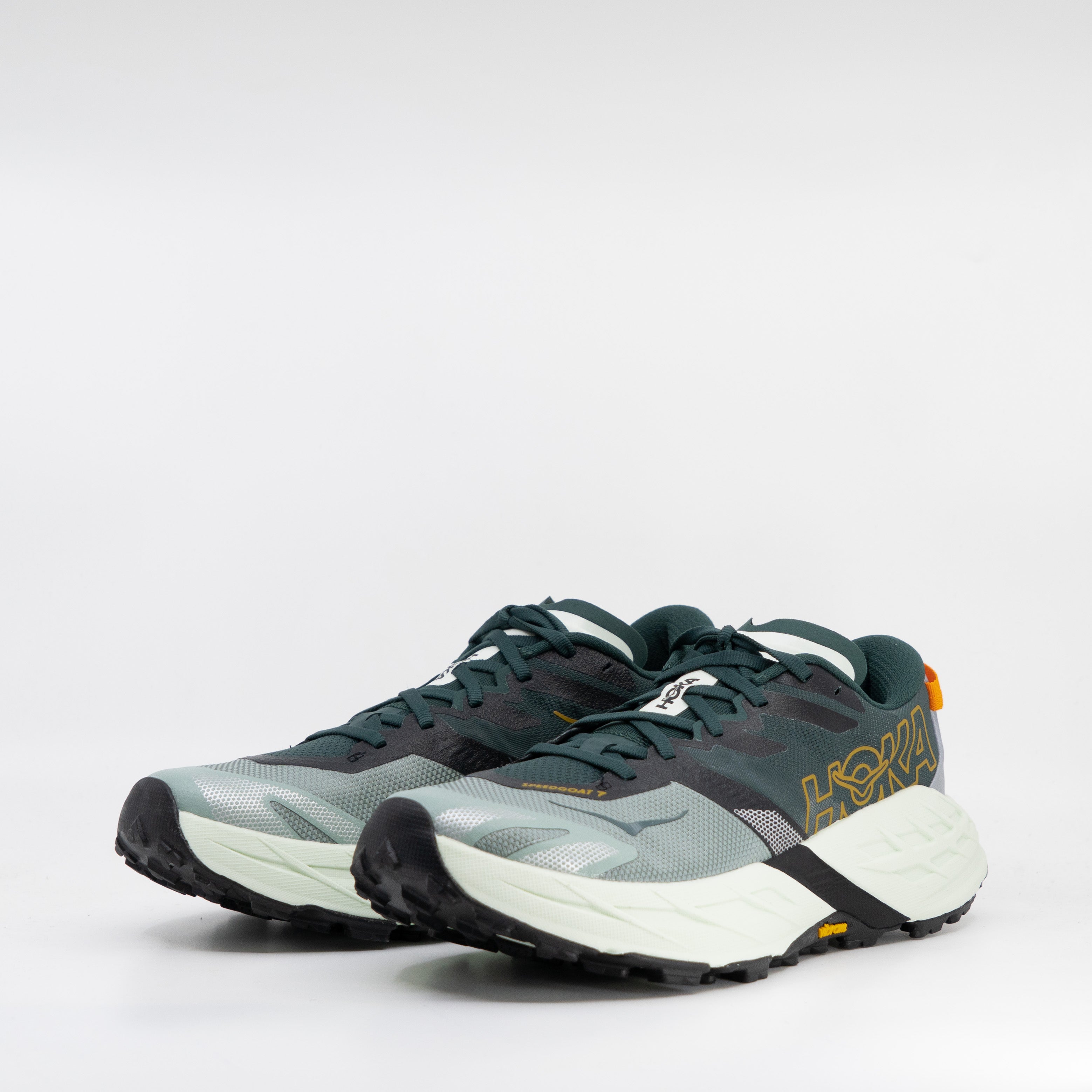 Hoka Speedgoat 7 (2E Wide) Mens Bay Leaf/Sea Glass - Frontrunner Colombo