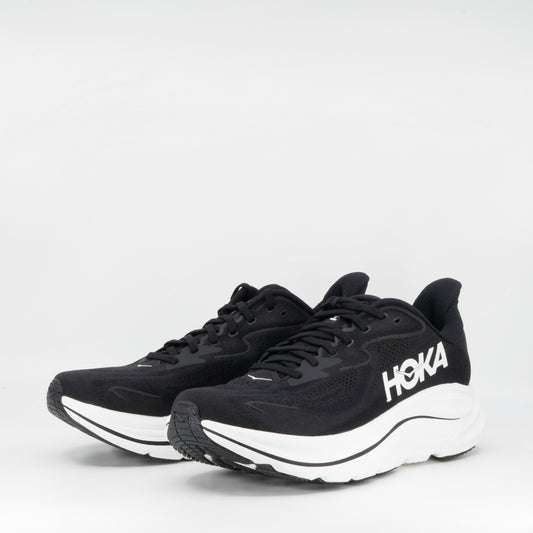 Hoka Clifton 10 (D Standard) Mens Black/White - Frontrunner Colombo