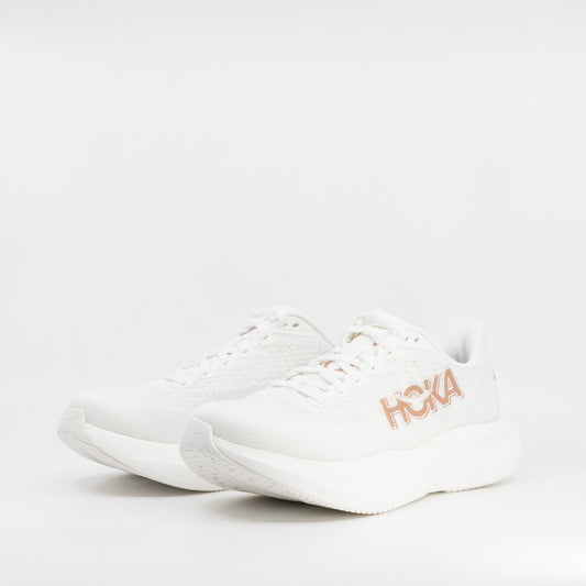 Hoka Mach 7 (B Standard) Womens Frost/Rose Gold - Frontrunner Colombo