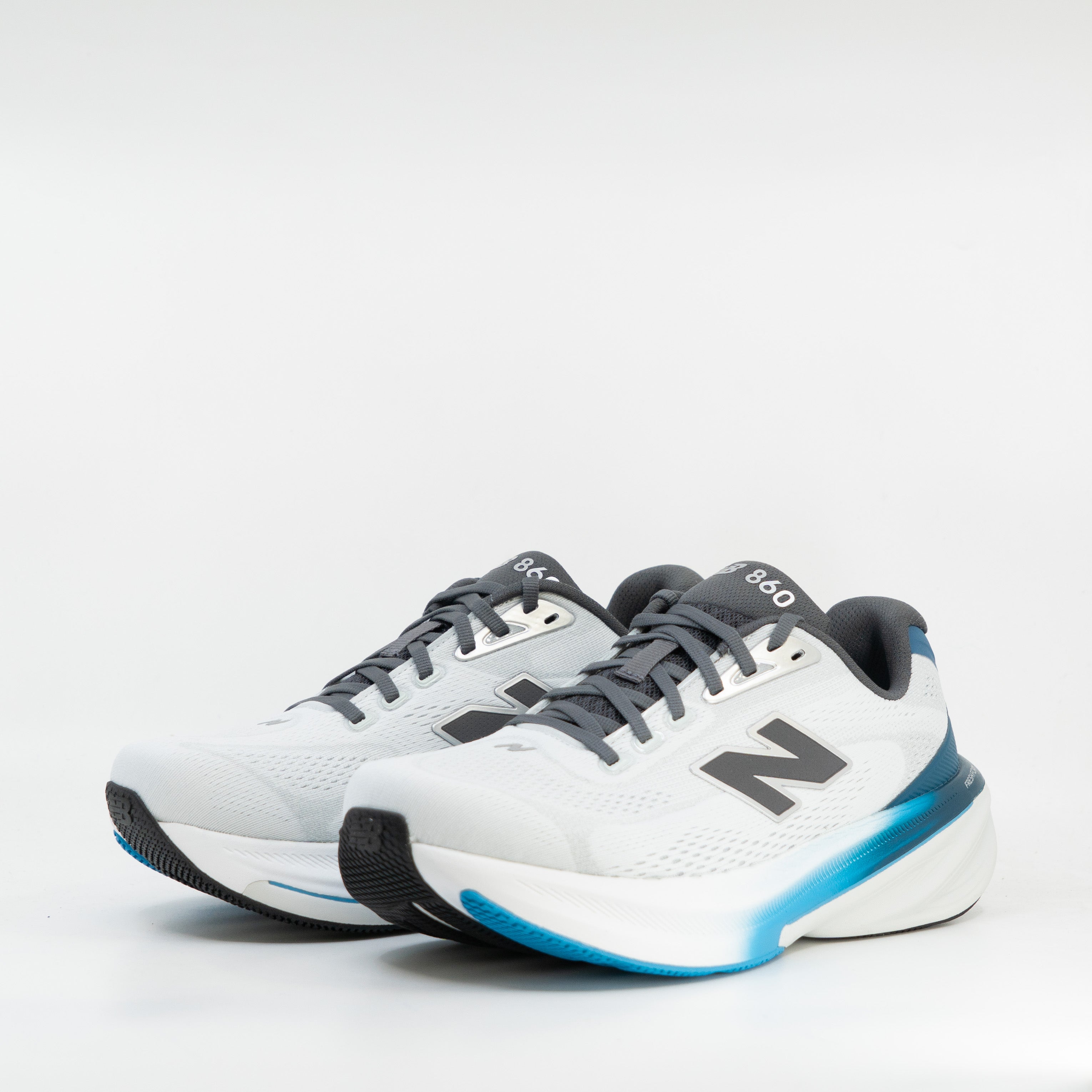 New Balance 860v15 (2E Wide) Mens Grey/Blue - Frontrunner Colombo