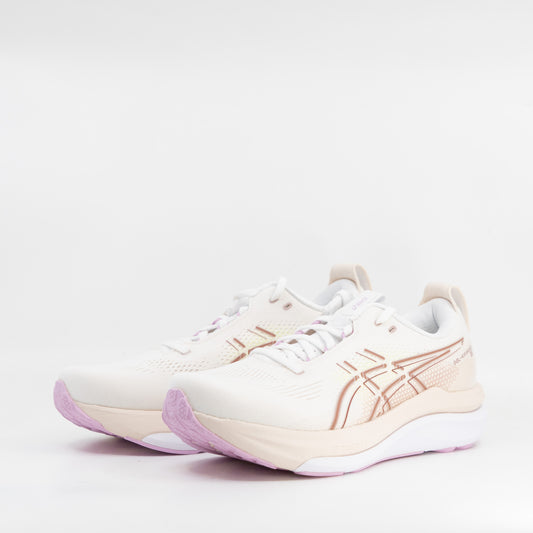 Asics Gel Kayano 33 (B Standard) Womens White/Hazy Lilac - Frontrunner Colombo