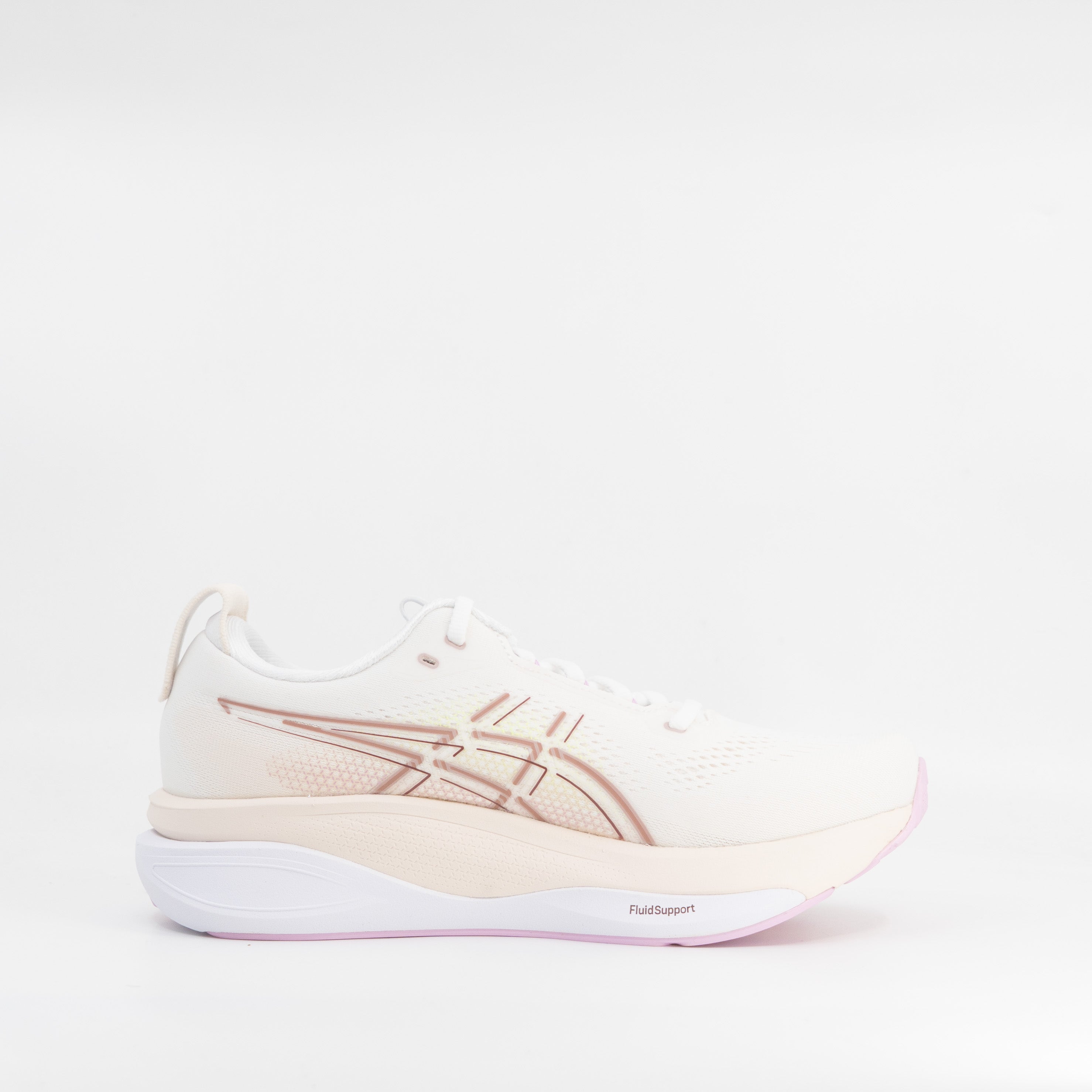 Asics Gel Kayano 33 (B Standard) Womens White/Hazy Lilac - Frontrunner Colombo