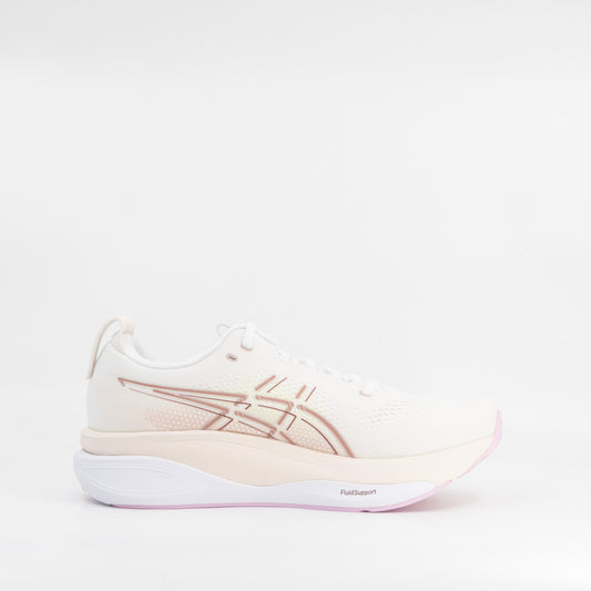 Asics Gel Kayano 33 (B Standard) Womens White/Hazy Lilac - Frontrunner Colombo