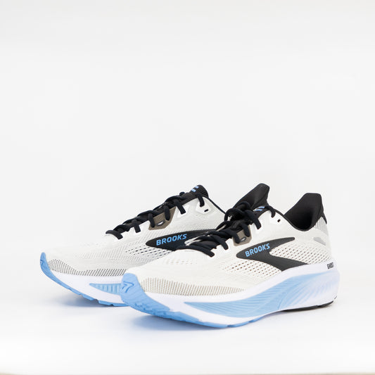 Brooks Ghost 18 (2E Wide) Mens White/Black/Open Air - Frontrunner Colombo