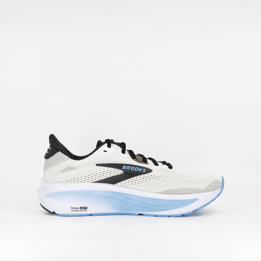 Brooks Ghost 18 (2E Wide) Mens White/Black/Open Air - Frontrunner Colombo