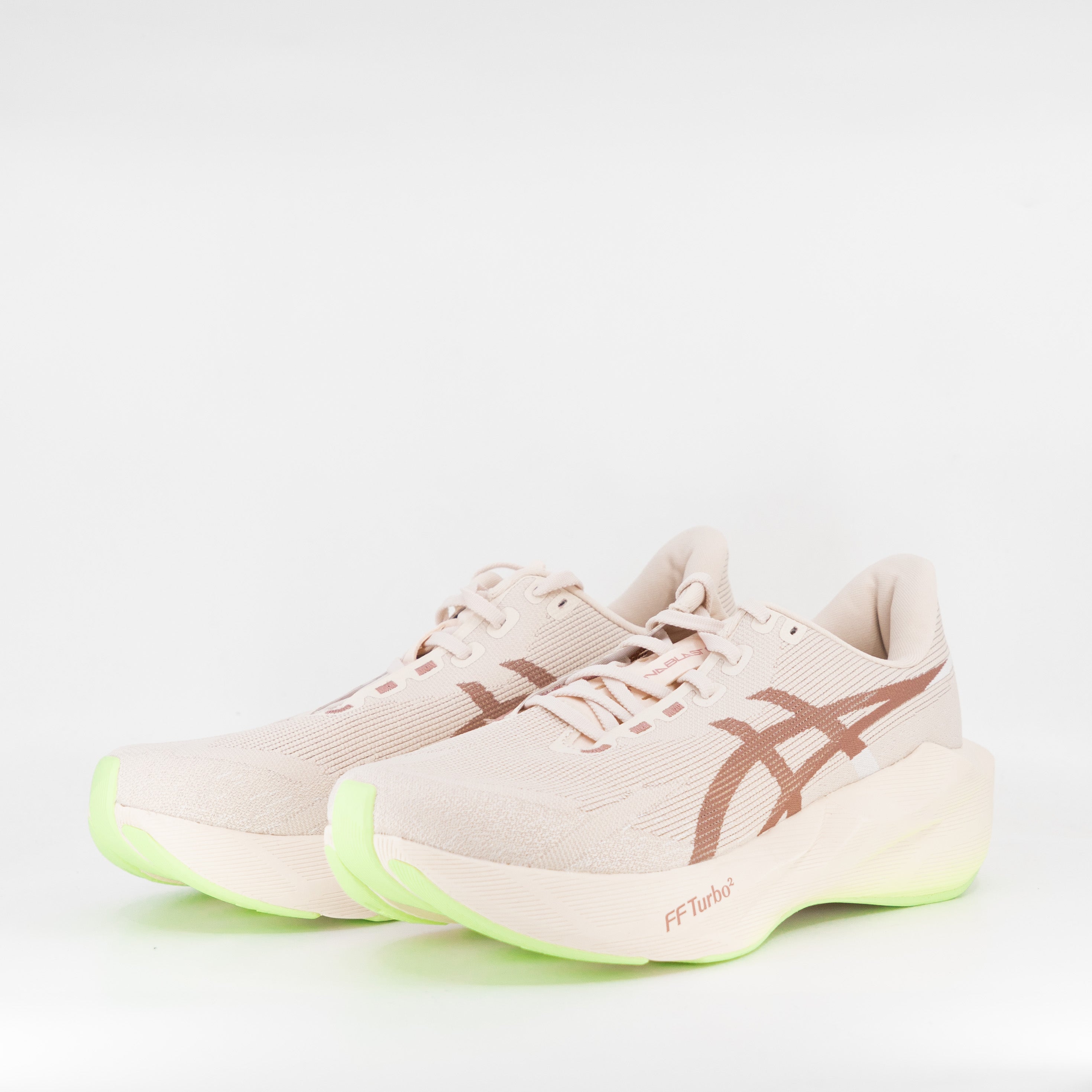 Asics Novablast 6 (D Wide) Womens Rose Dust/Illuminate Yellow - Frontrunner Colombo