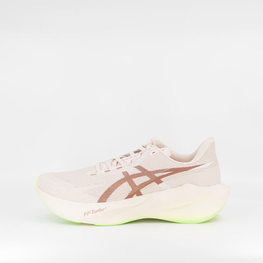 Asics Novablast 6 (B Standard) Womens Rose Dust/Illuminate Yellow - Frontrunner Colombo