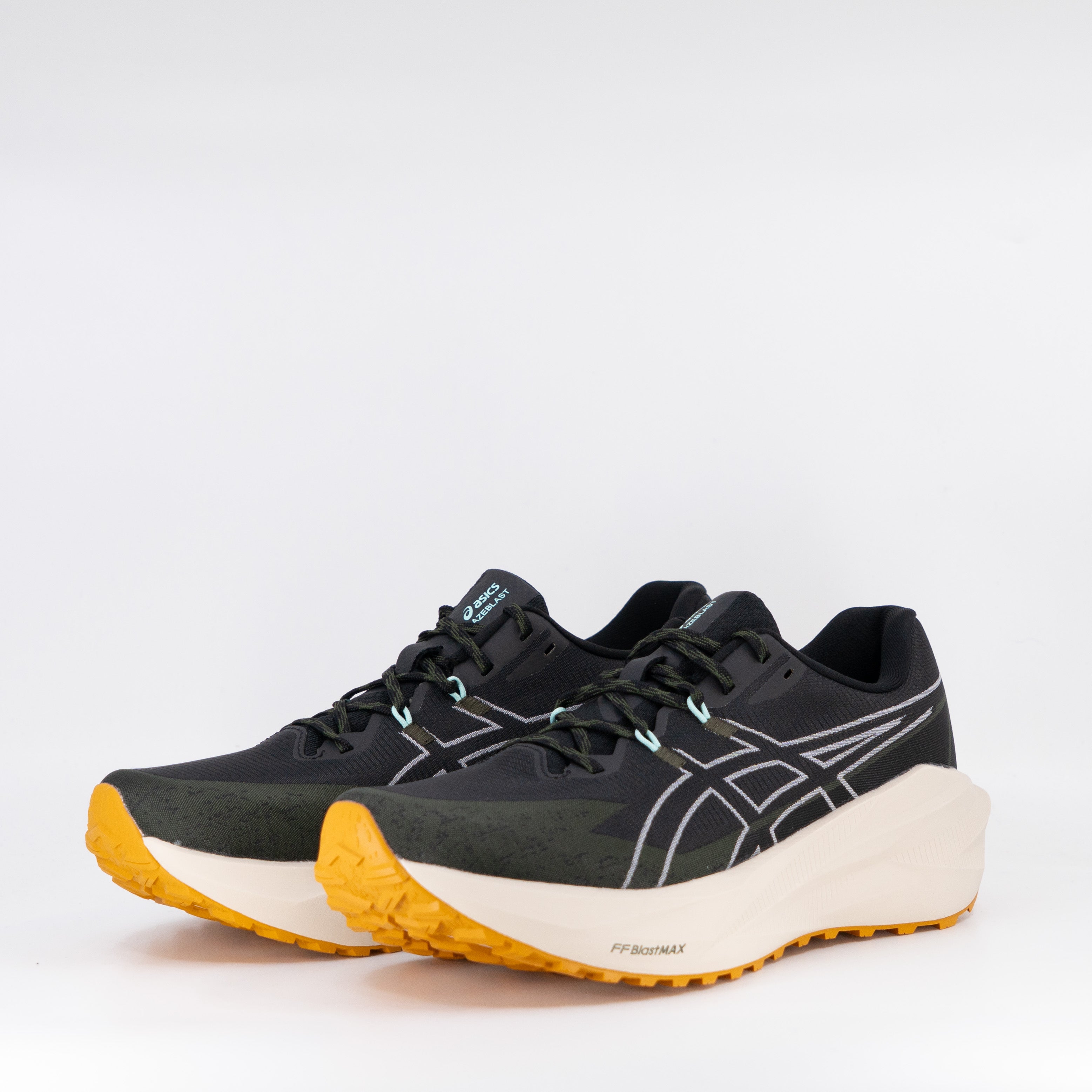 Asics Blazeblast (D Standard) Mens Black/Sandstorm - Frontrunner Colombo