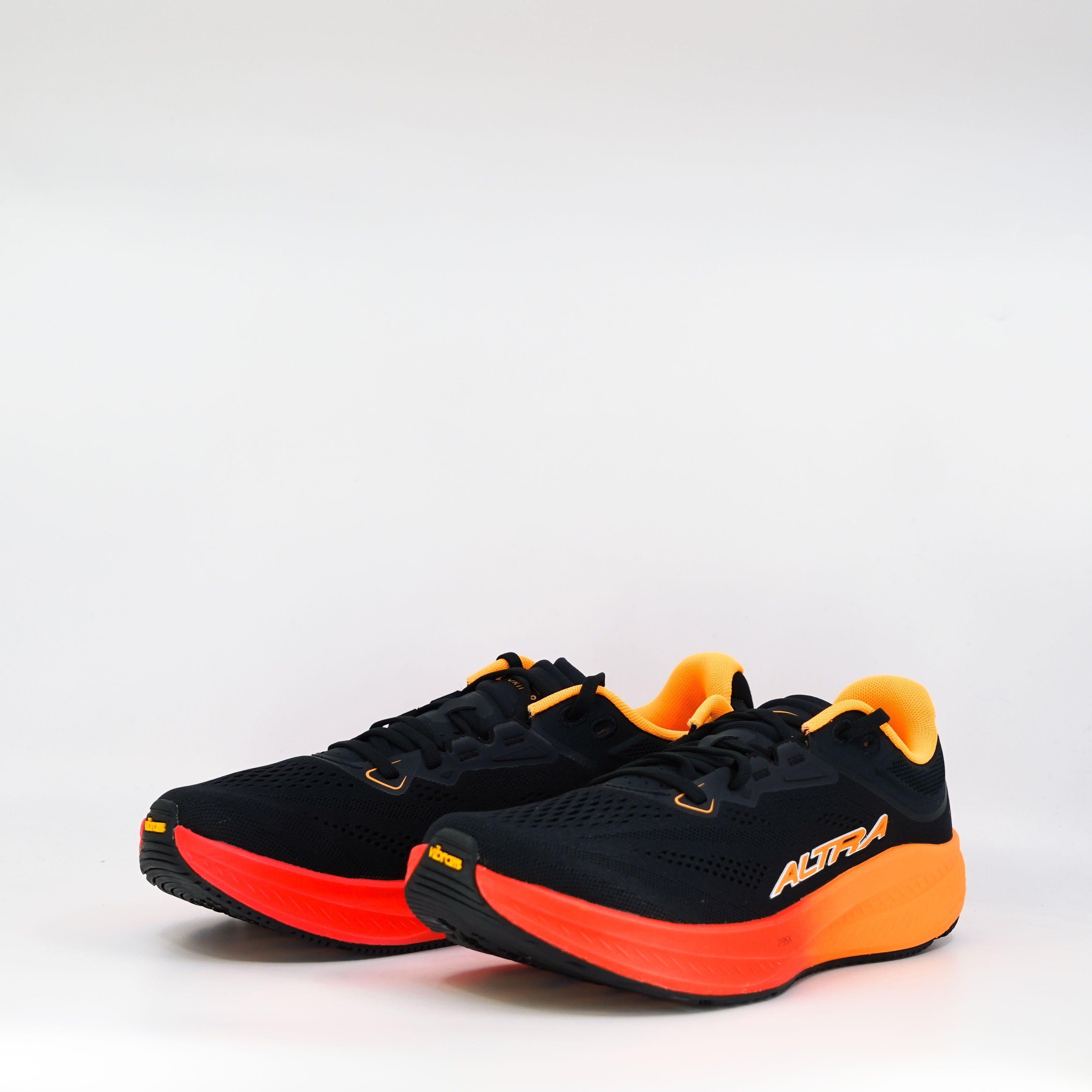 Altra Torin 9 (D Standard) Mens Black/Orange Pop/Coral - Frontrunner Colombo