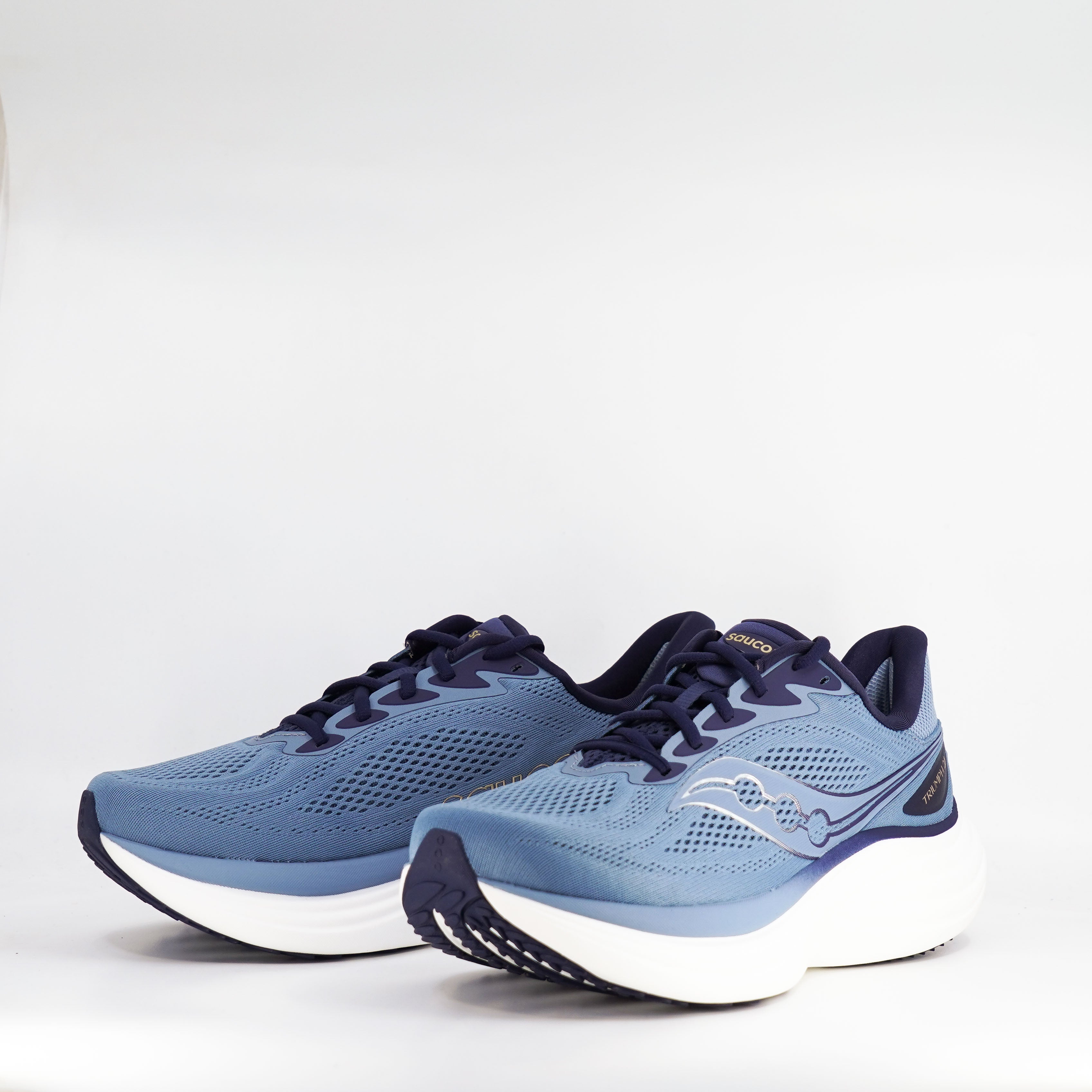 Saucony Triumph 24 (2E Wide) Mens Windward/Naval - Frontrunner Colombo