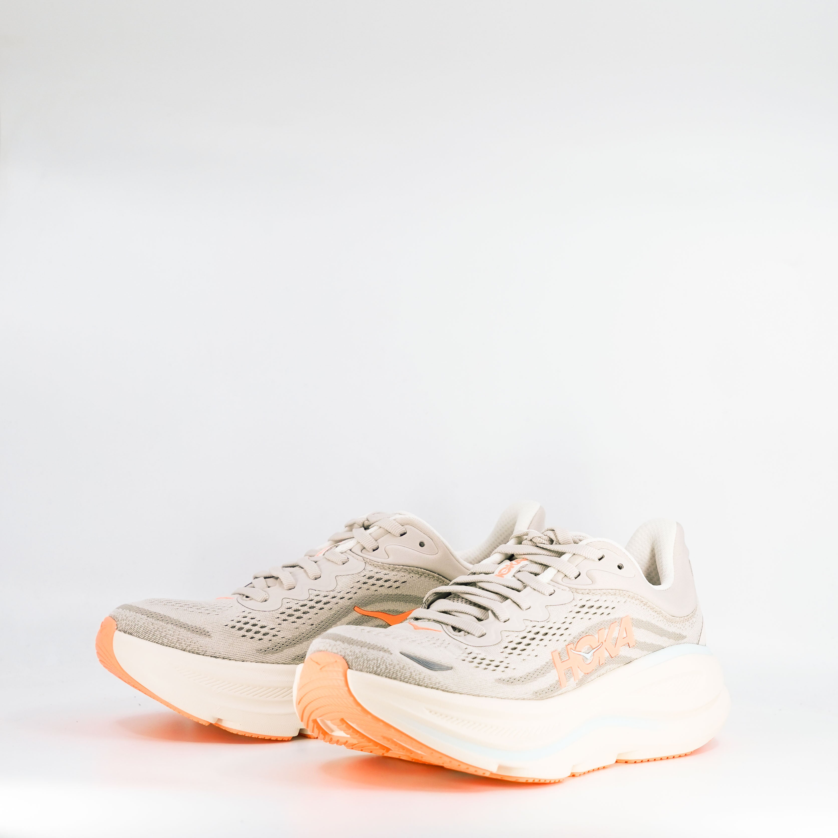 Hoka Bondi 9 (B Standard) Womens River Rock Grey/ Mineral Ore - Frontrunner Colombo