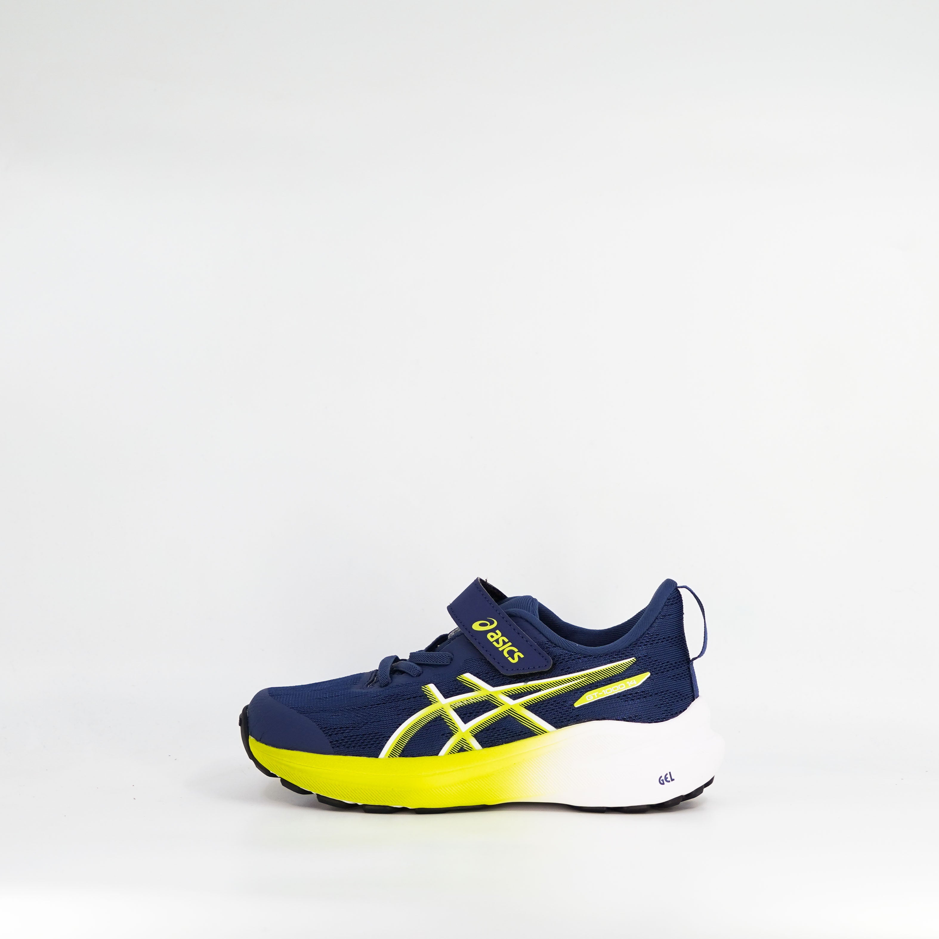 Asics GT-1000 14 PS (Kids) - Independence Blue/Neon Lime - Frontrunner Colombo