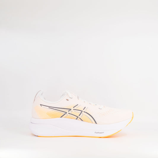 Asics Gel-Kayano 33 (D Standard) Mens White/Stadium Orange - Frontrunner Colombo