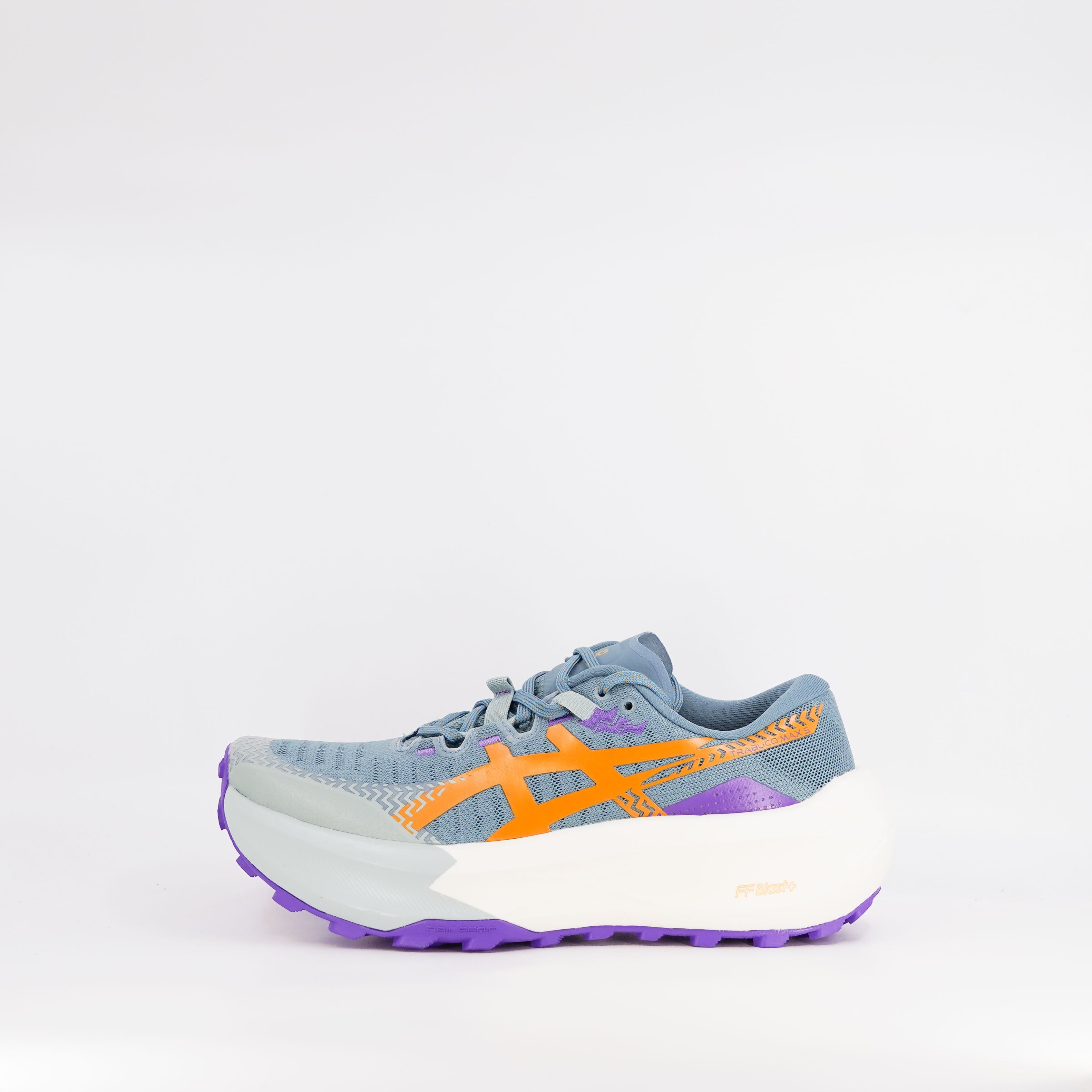 Asics Trabuco Max 5 (B Standard) Womens Foggy Teal/Radiant Amethyst - Frontrunner Colombo