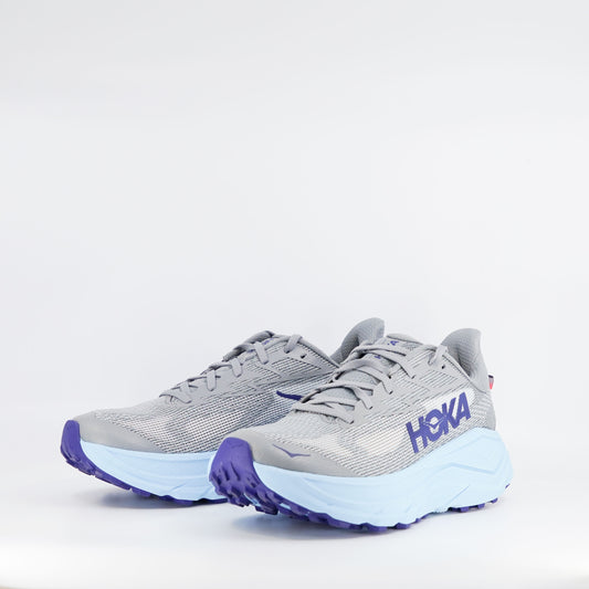 Hoka Challenger 8 (D Wide) Womens Galactic Grey/Soaring Blue - Frontrunner Colombo