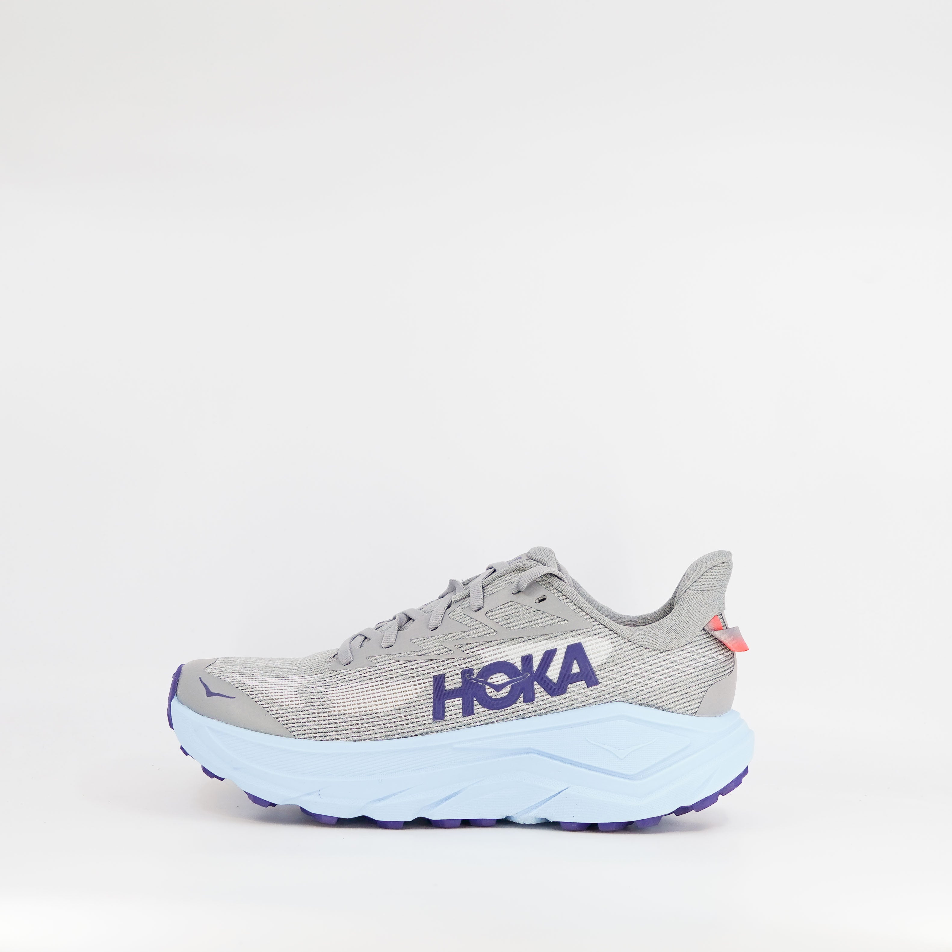 Hoka Challenger 8 (D Wide) Womens Galactic Grey/Soaring Blue - Frontrunner Colombo