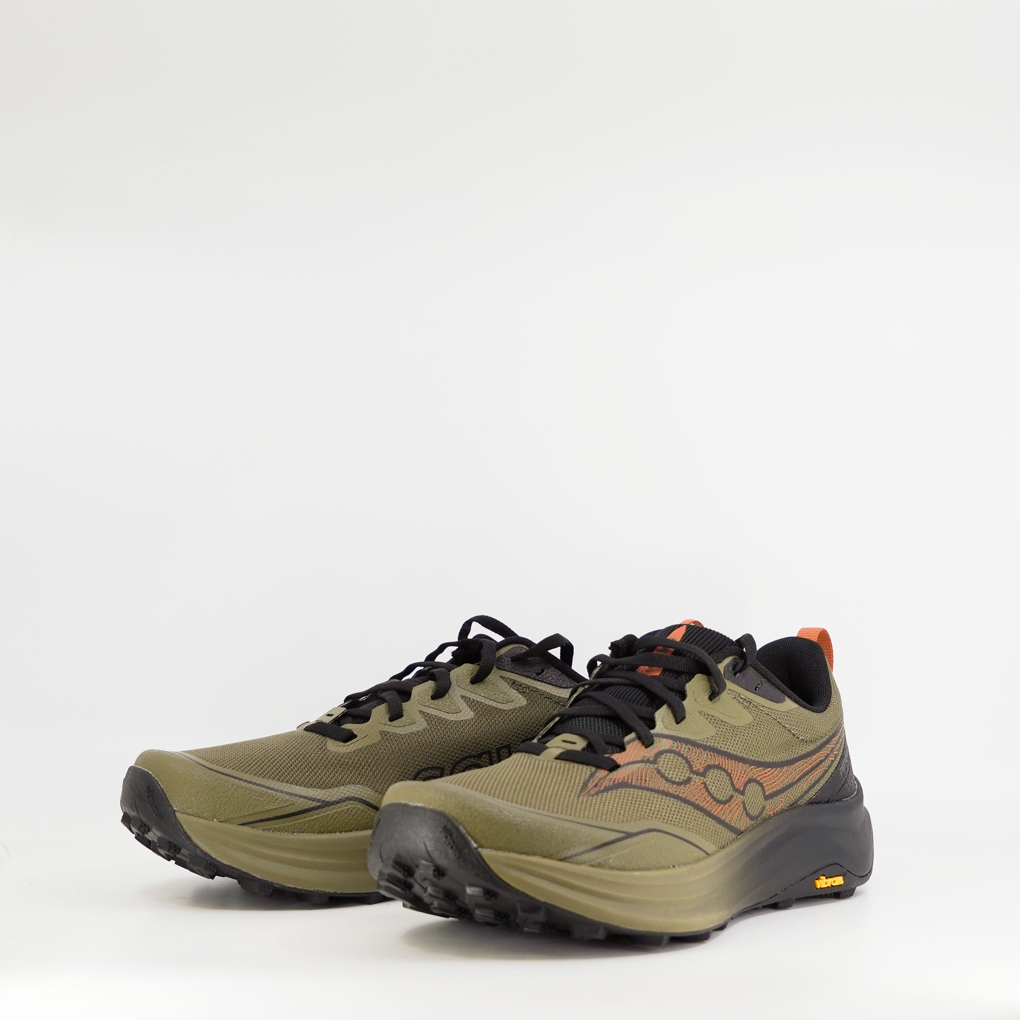 Saucony Peregrine 16 (D Standard) Mens Field/Black - Frontrunner Colombo