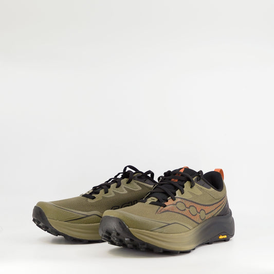Saucony Peregrine 16 (D Standard) Mens Field/Black - Frontrunner Colombo