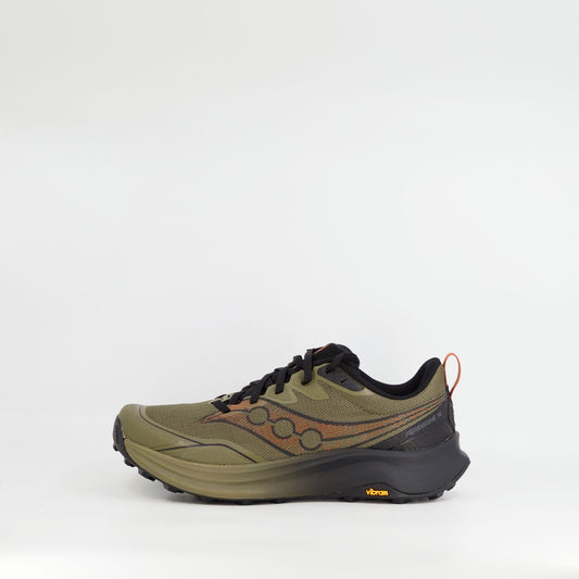 Saucony Peregrine 16 (D Standard) Mens Field/Black - Frontrunner Colombo