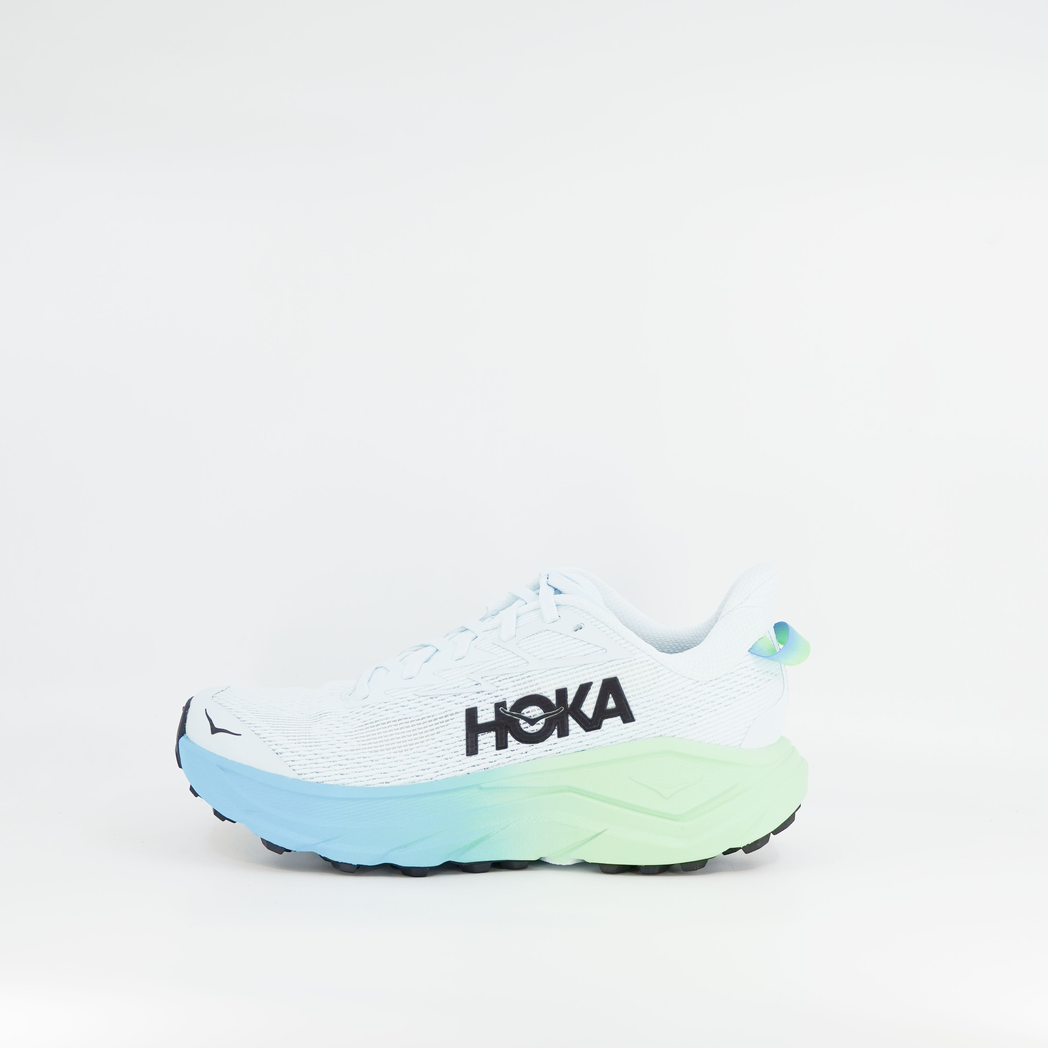 Hoka Challenger 8 (B Standard) Womens Glimmering Blue/Tart Apple - Frontrunner Colombo